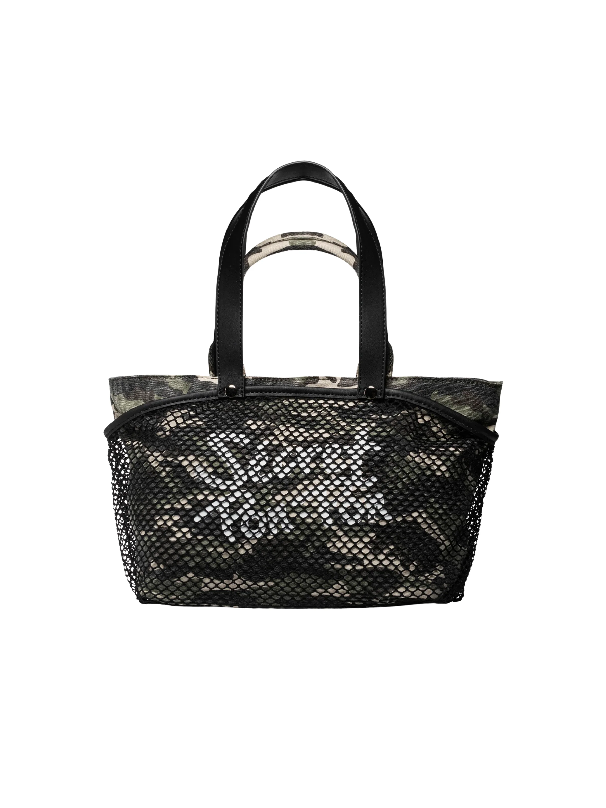 Borsa "City Tote M" Secret Pon Pon verde militare