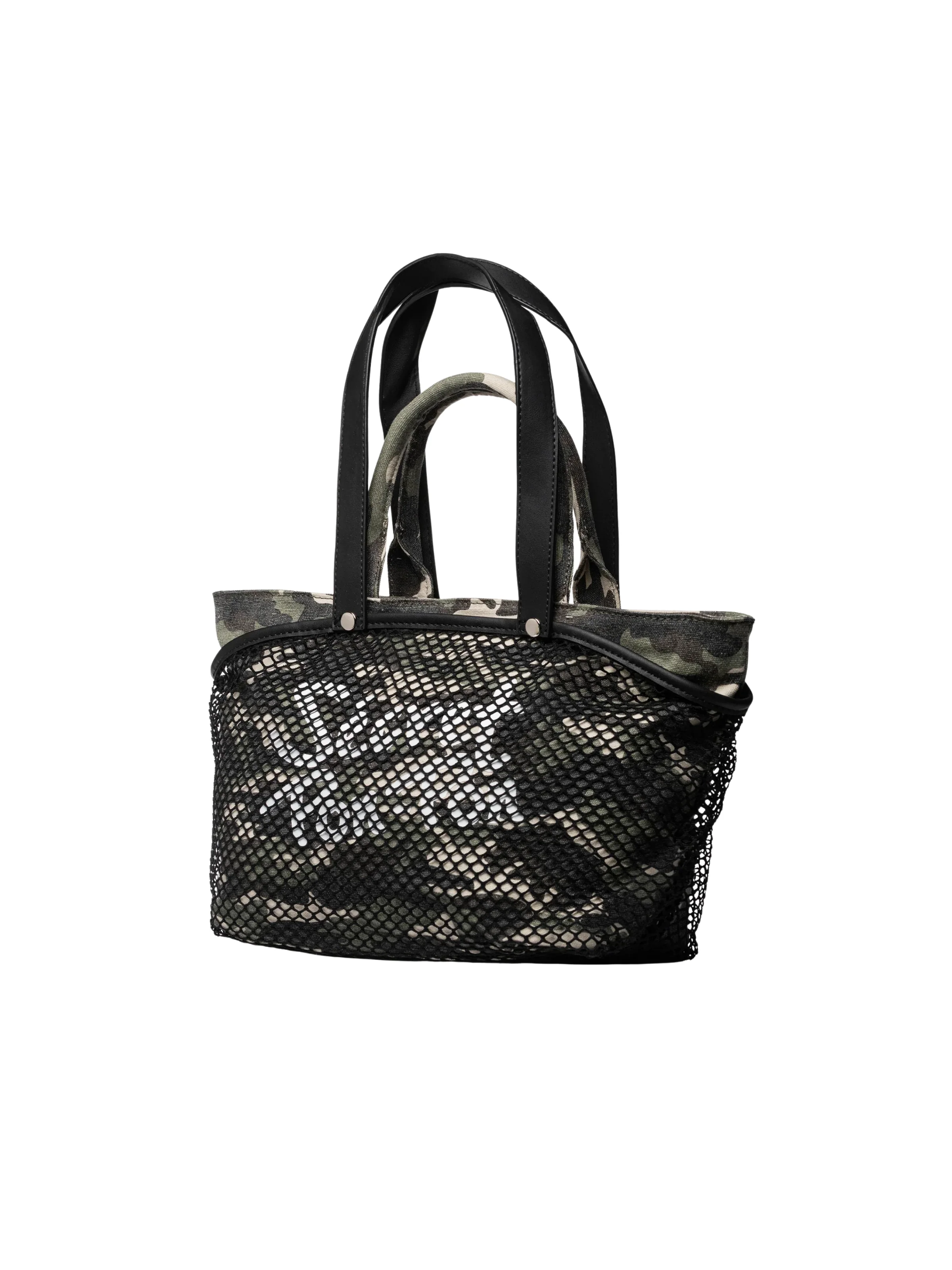 Borsa "City Tote M" Secret Pon Pon verde militare - Image 2