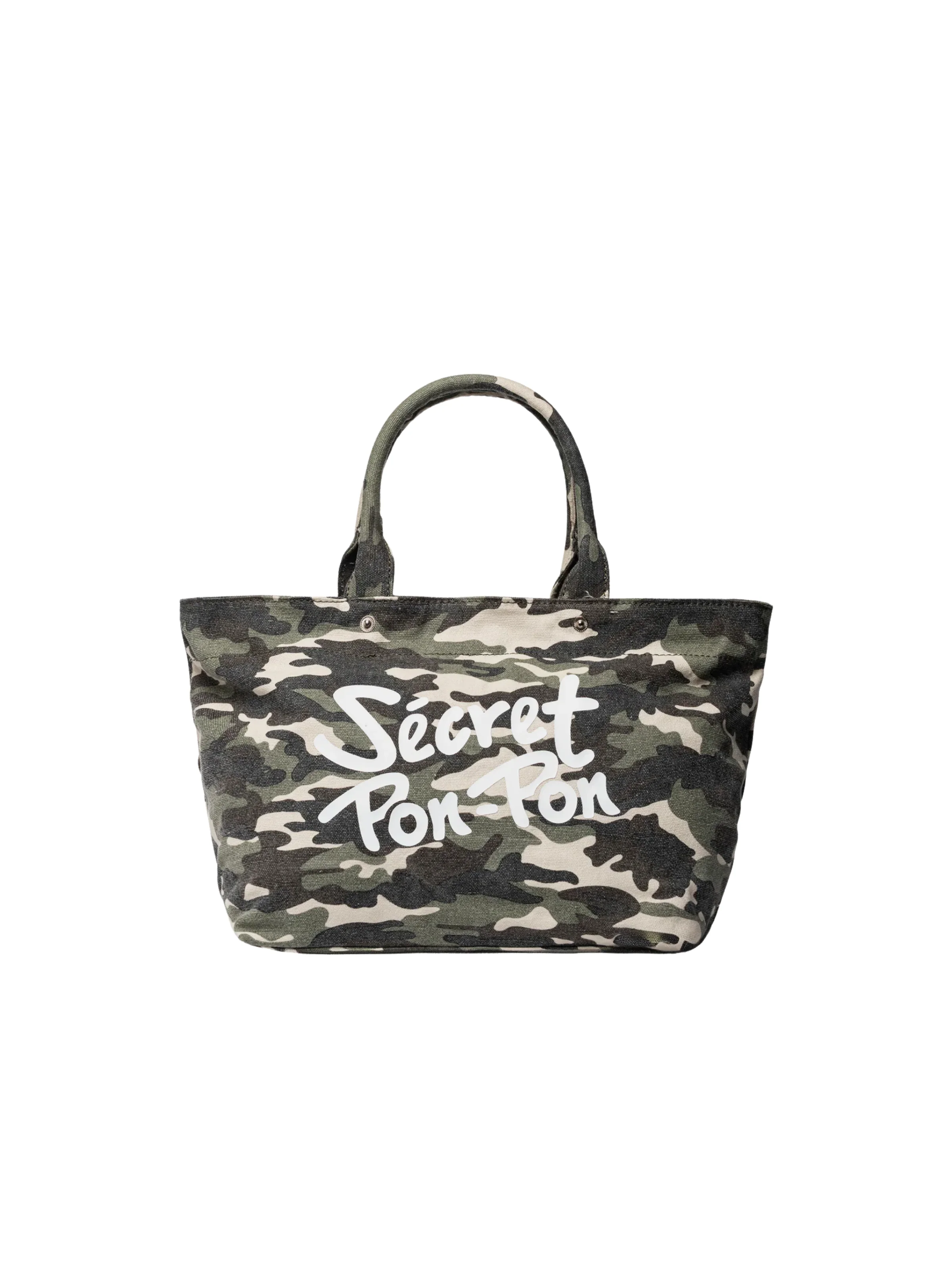 Borsa "City Tote M" Secret Pon Pon verde militare - Image 4