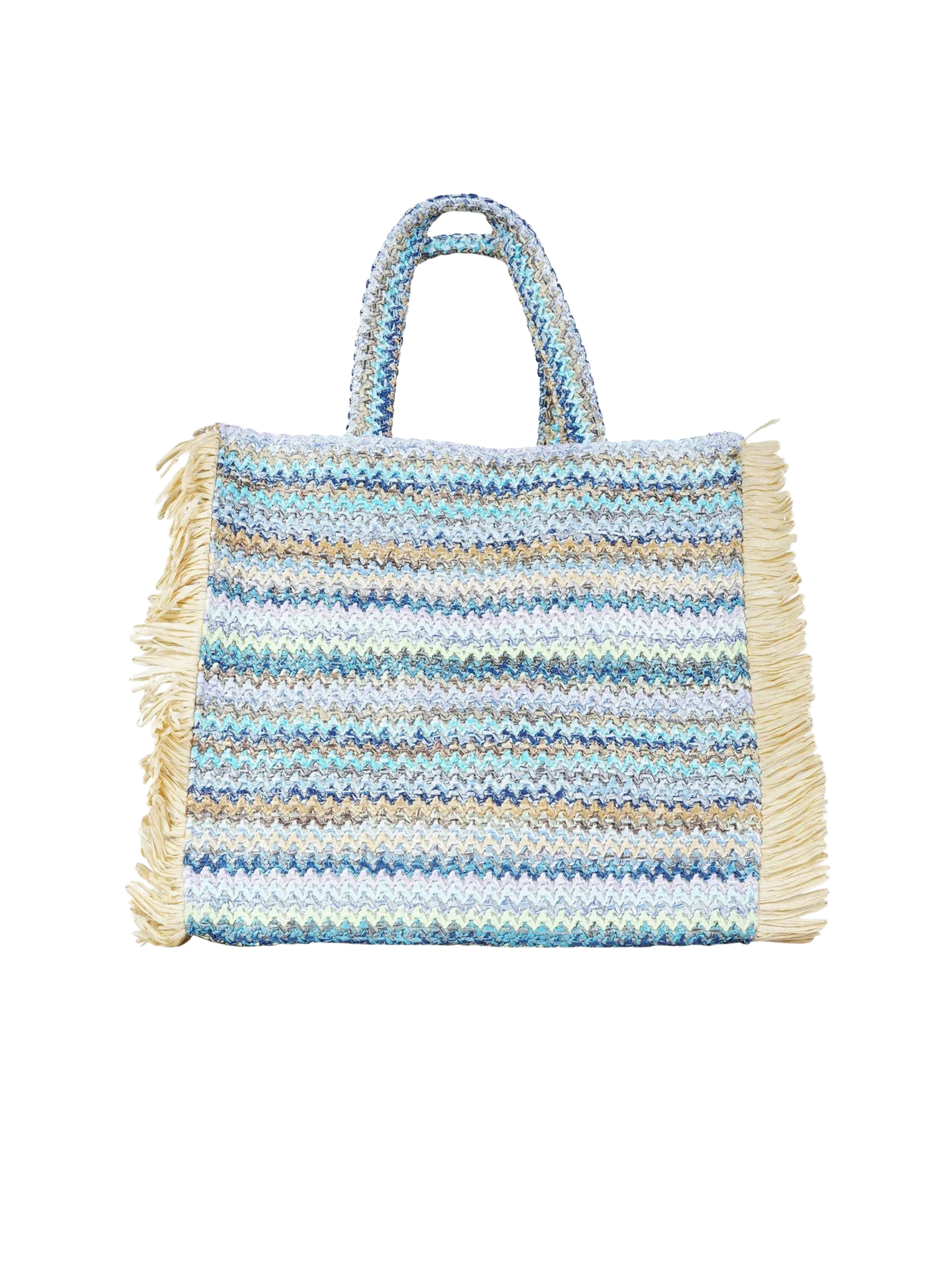 Borsa "Claire L" Marc Ellis multicolor con nappine multicolor - Image 2
