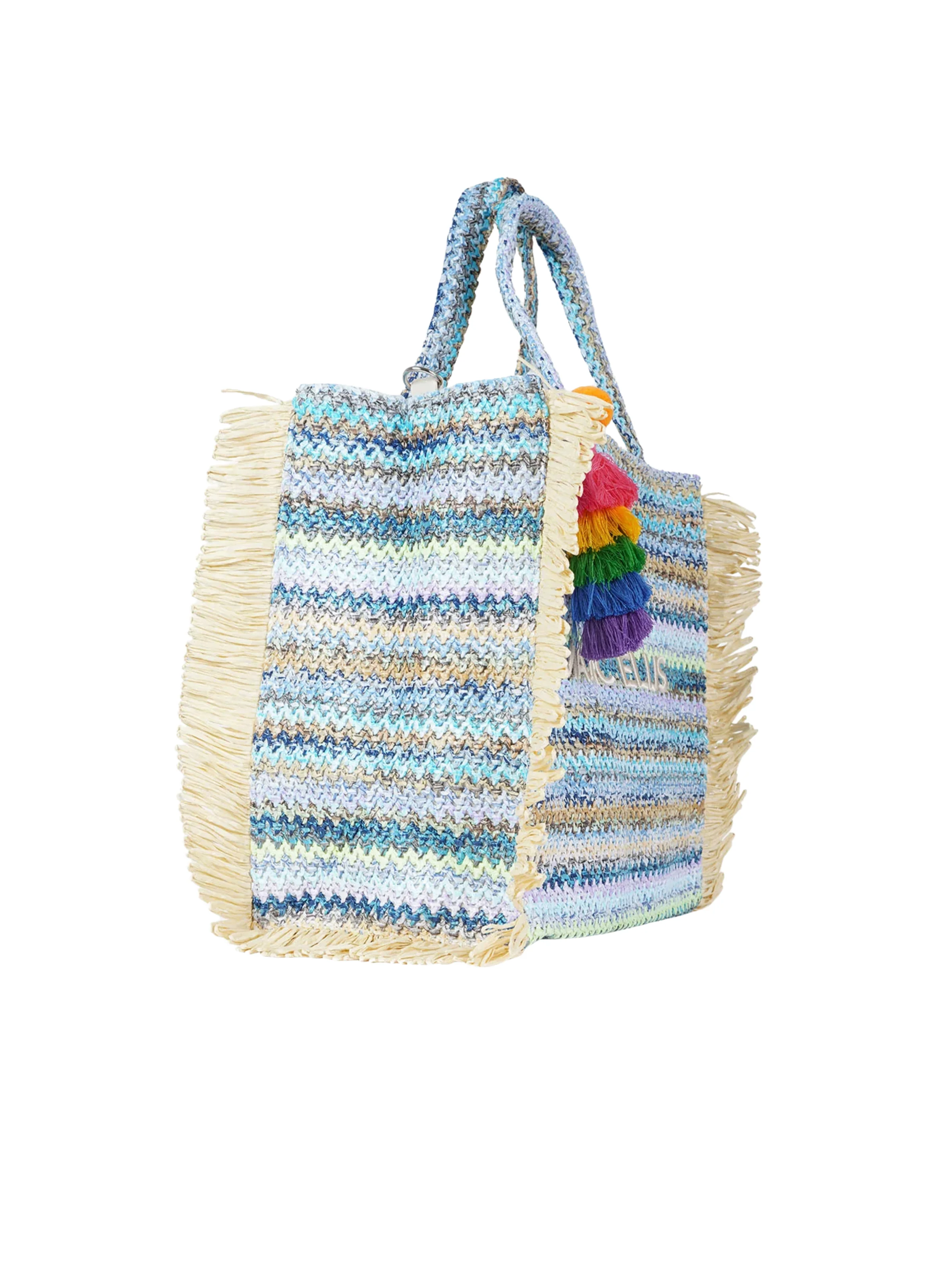 Borsa "Claire L" Marc Ellis multicolor con nappine multicolor - Image 3