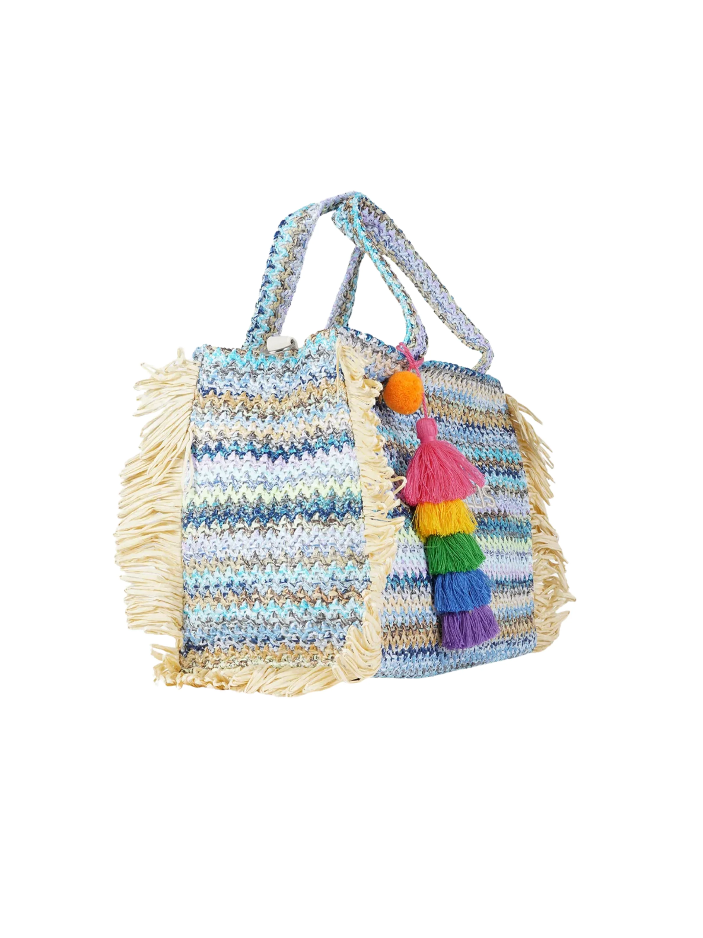 Borsa "Claire M" Marc Ellis multicolor con nappe - Image 2