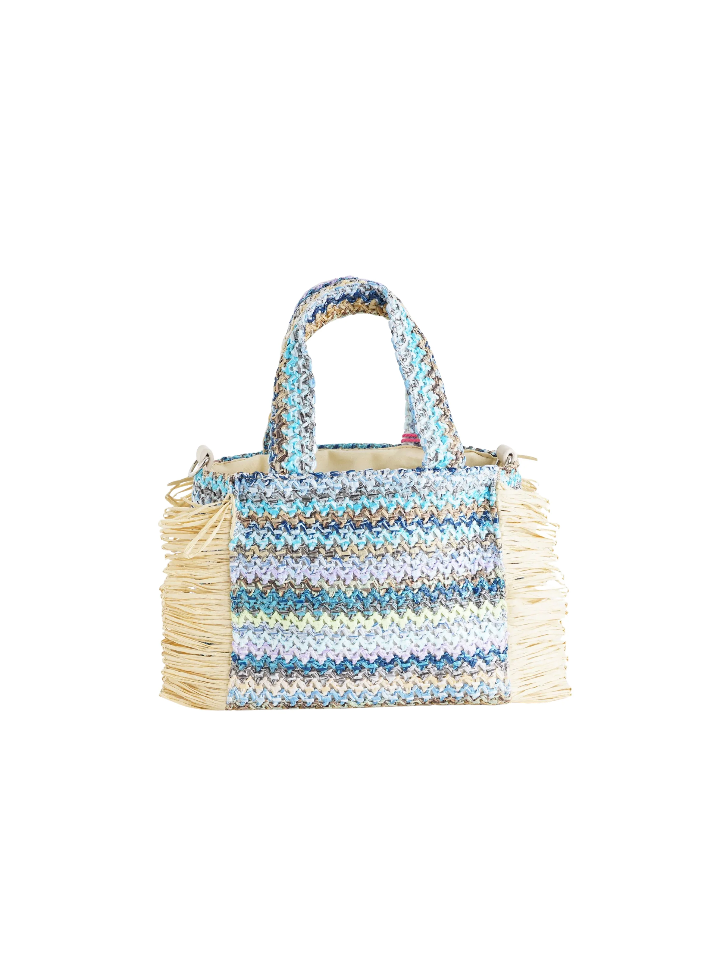 Borsa "Claire S" Marc Ellis multicolor con nappine - Image 3