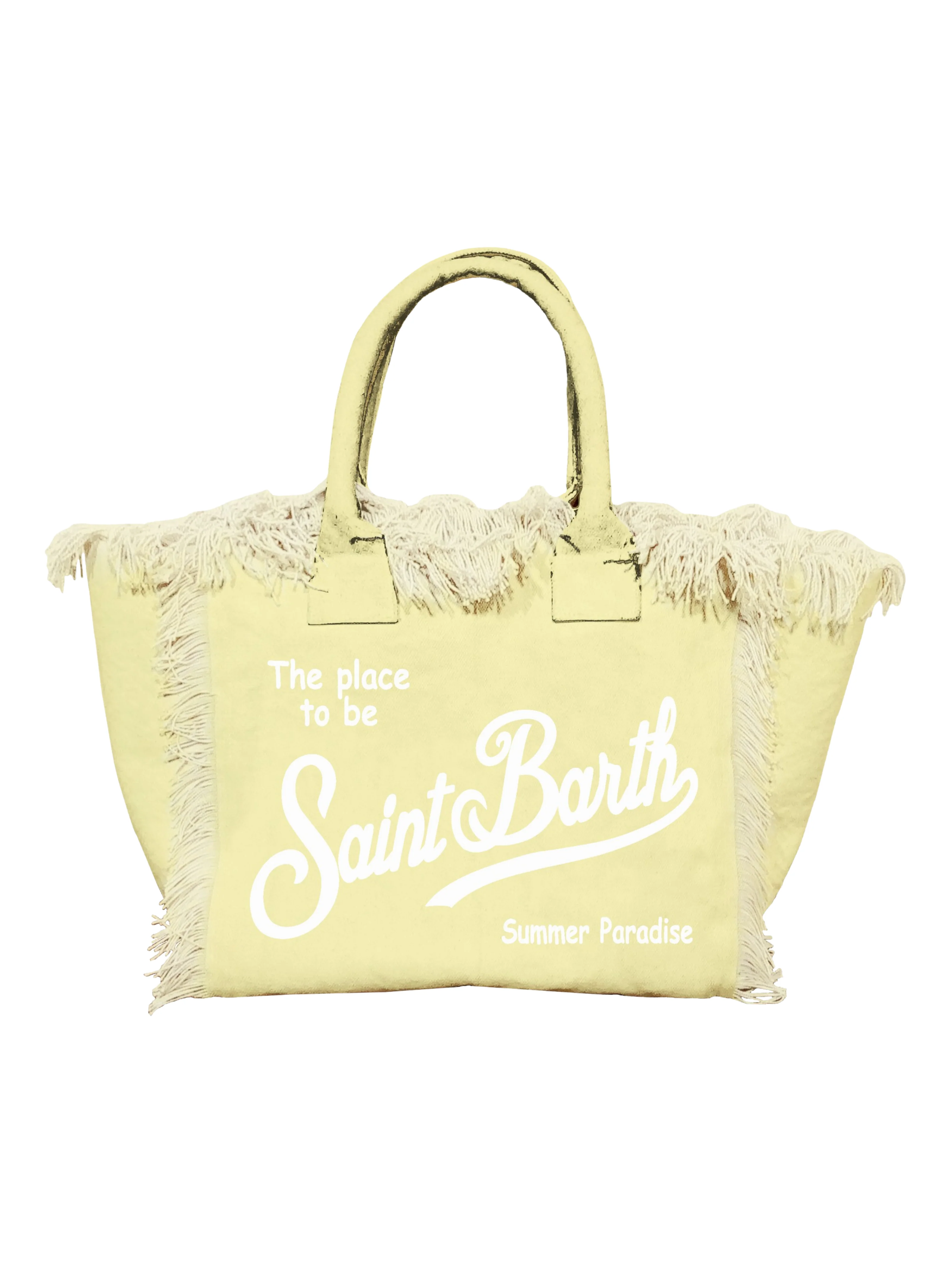 Borsa "Colette 92" Saint Barth giallo chiaro