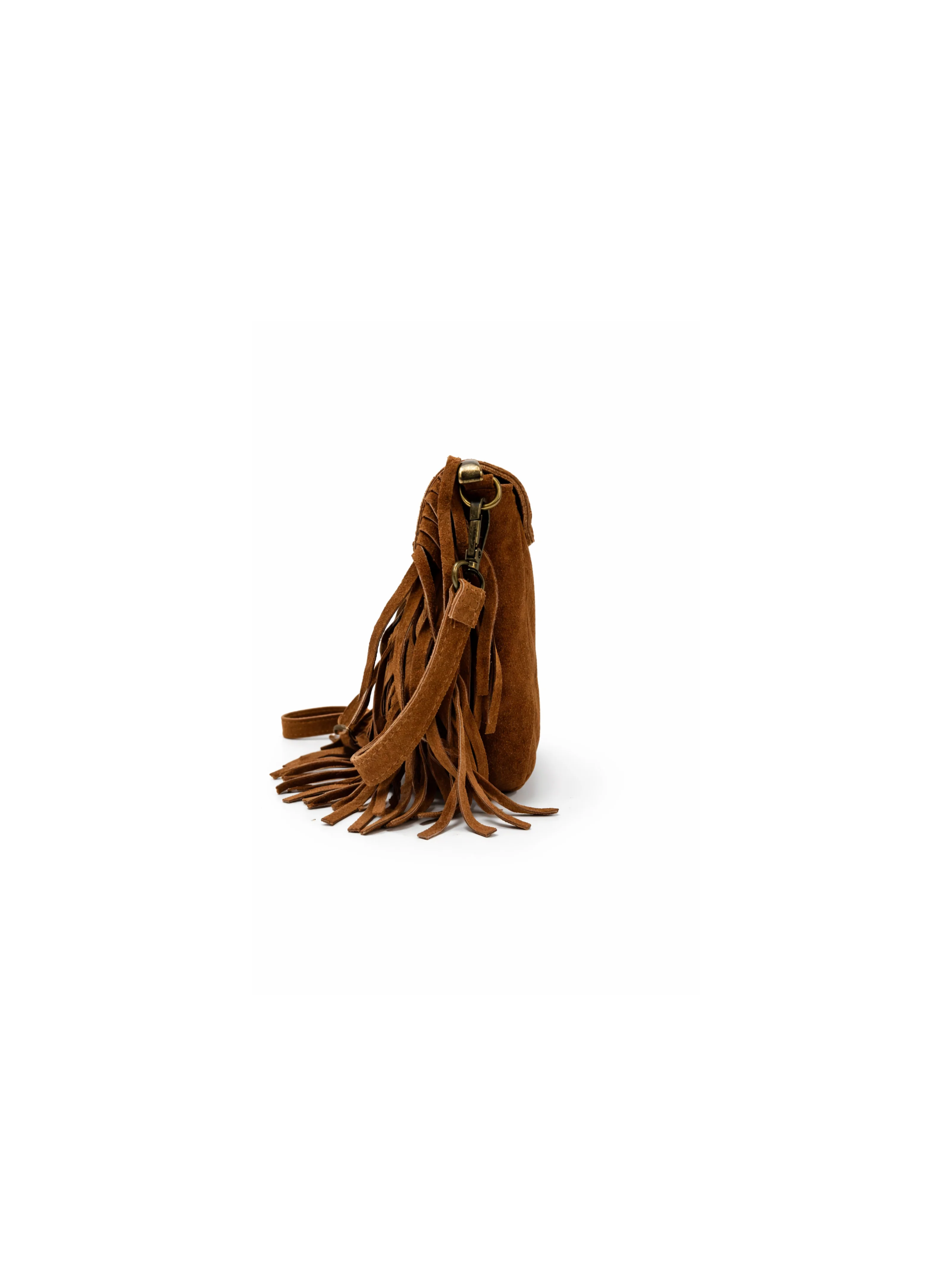 Borsa con frange Armoire cuoio in suede - Image 2