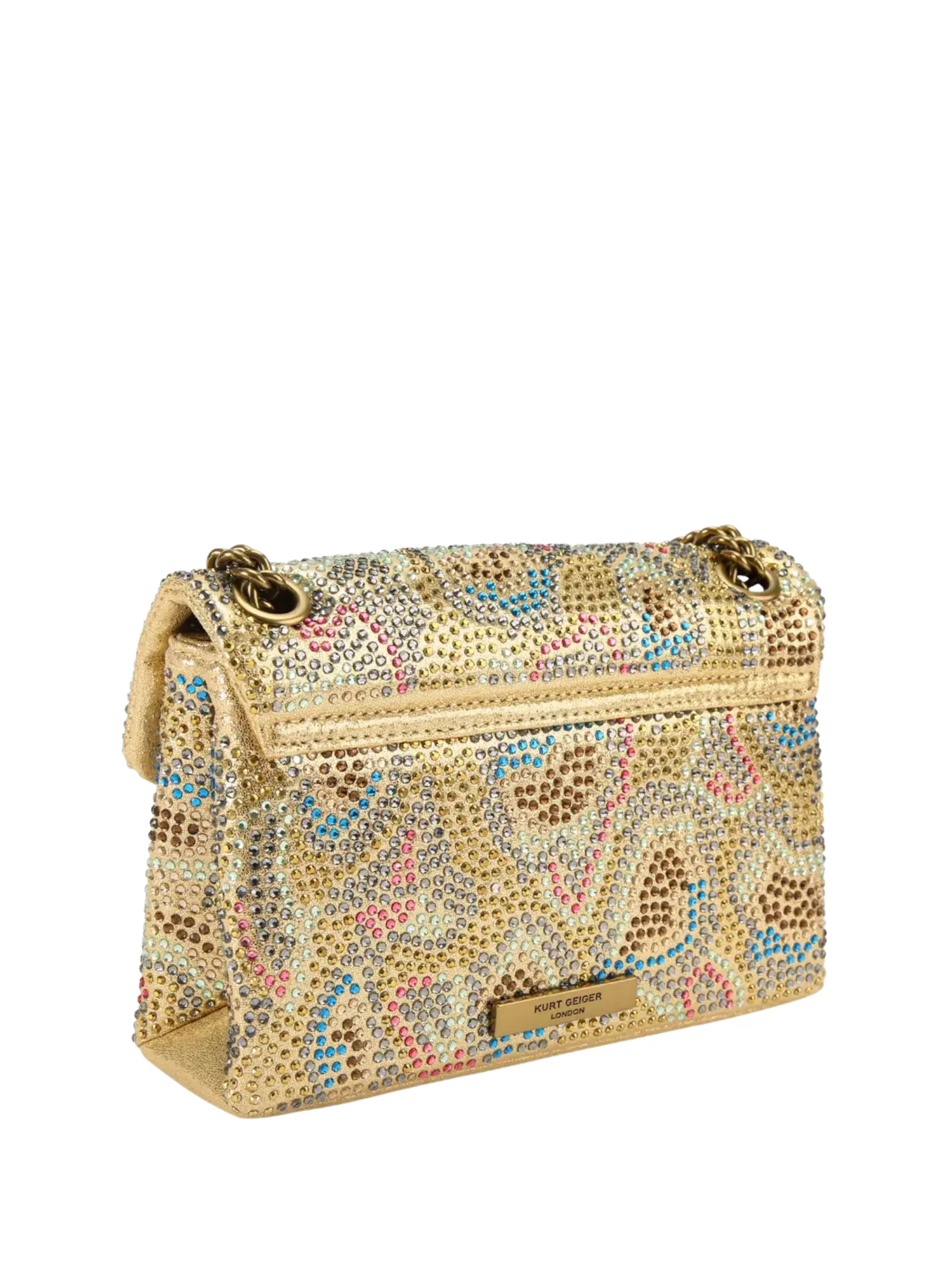 Borsa "Fabric mini Kensington" Kurt Geiger oro - Image 3