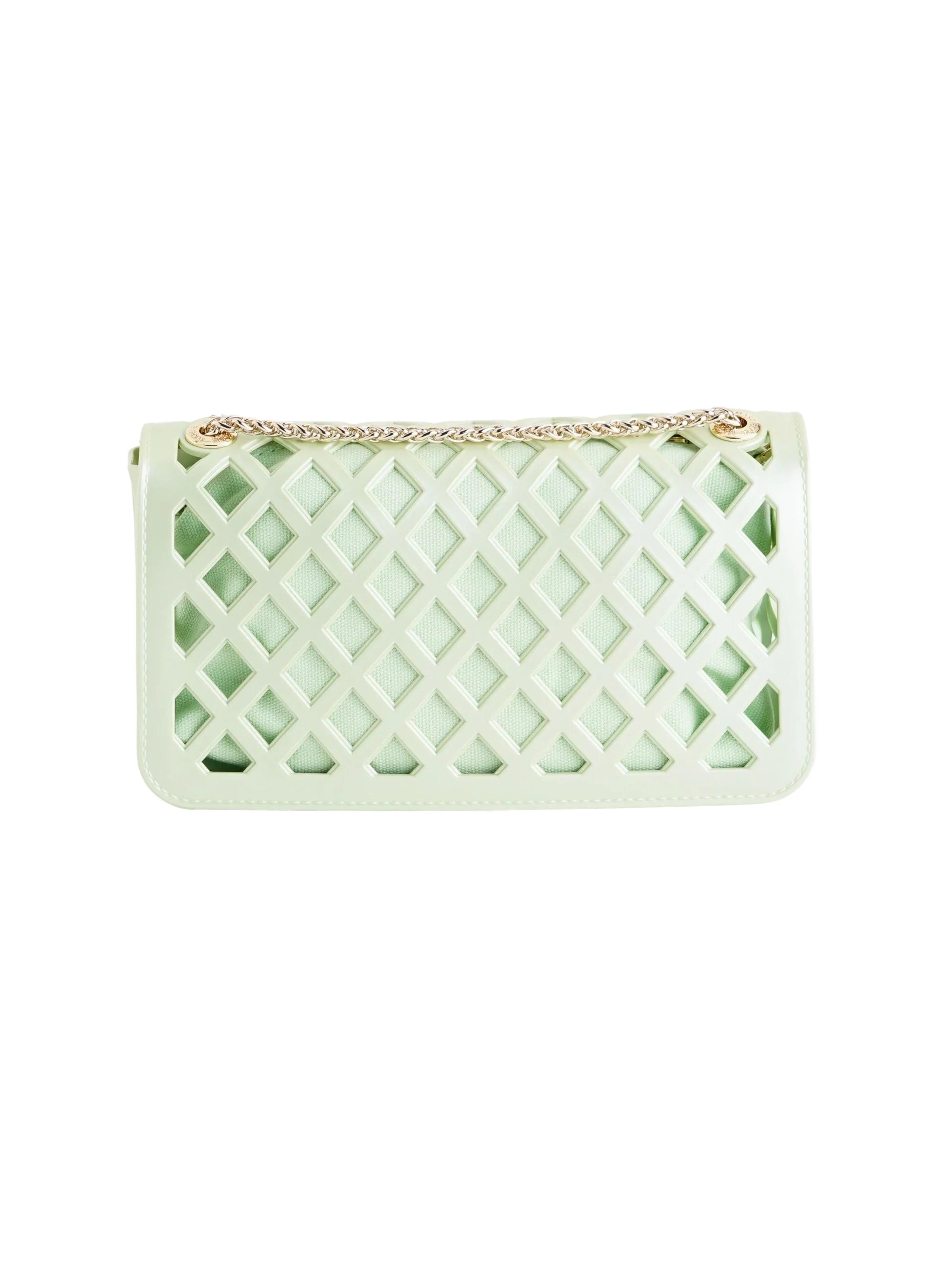 Borsa "Flat Basket" Marc Ellis verde menta - Image 3
