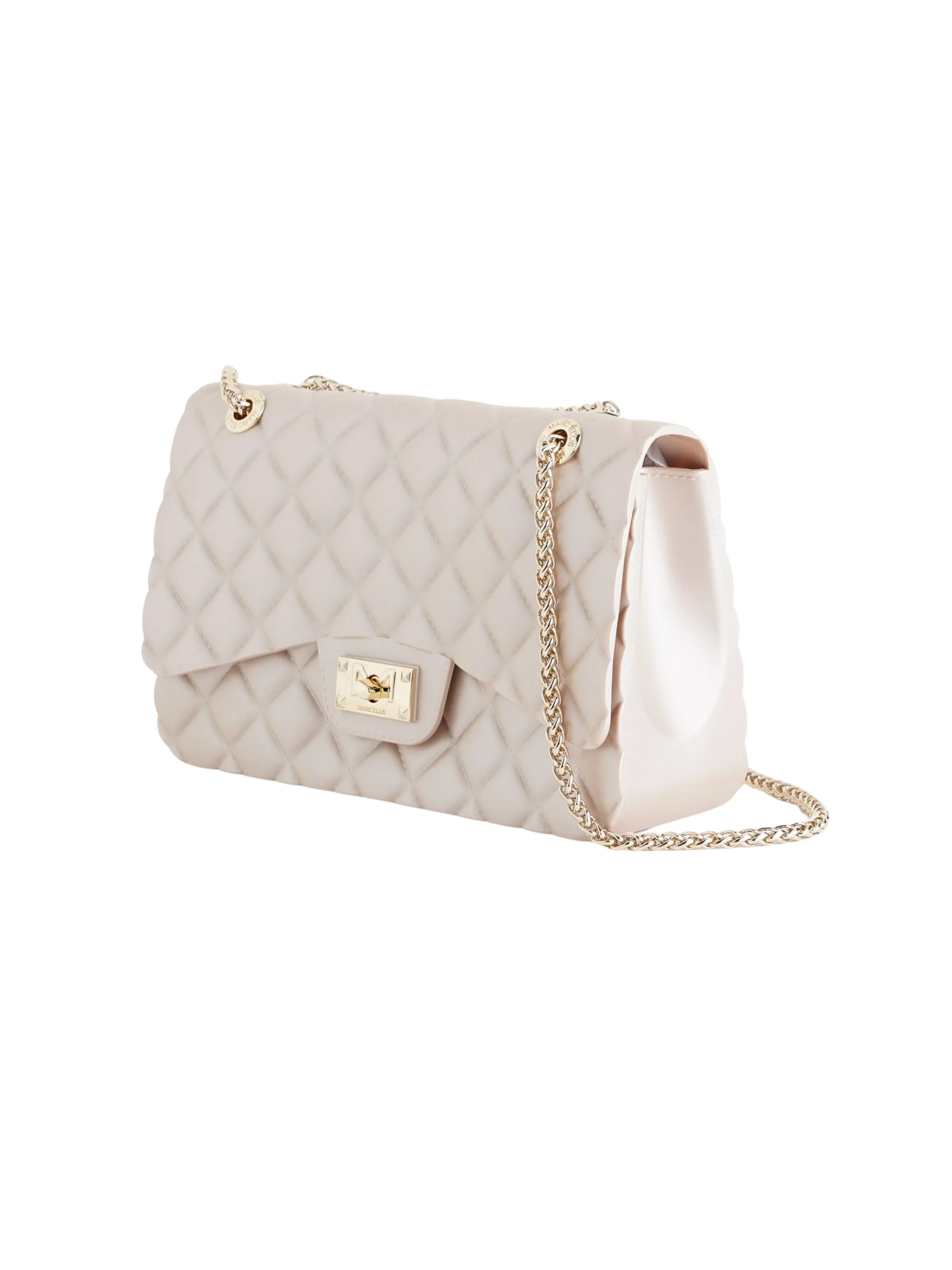 Borsa "Flat Falcon M" Marc Ellis beige chiaro - Image 2