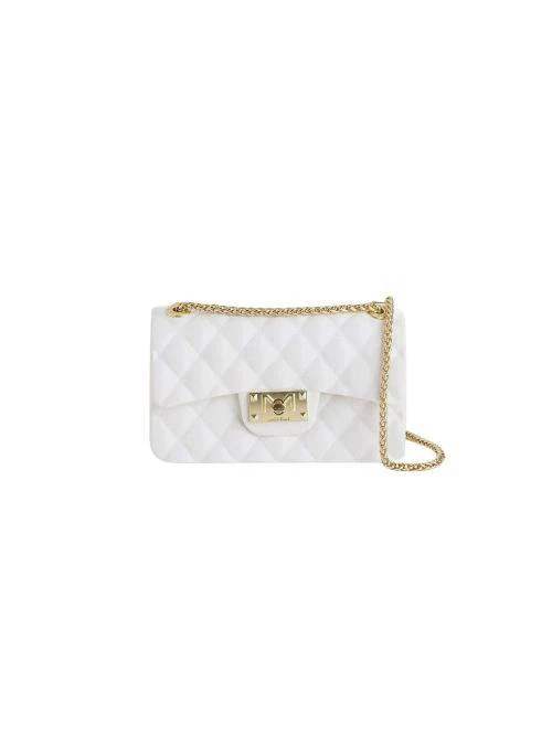 Borsa "Flat Falcon Xs" Marc Ellis bianco latte