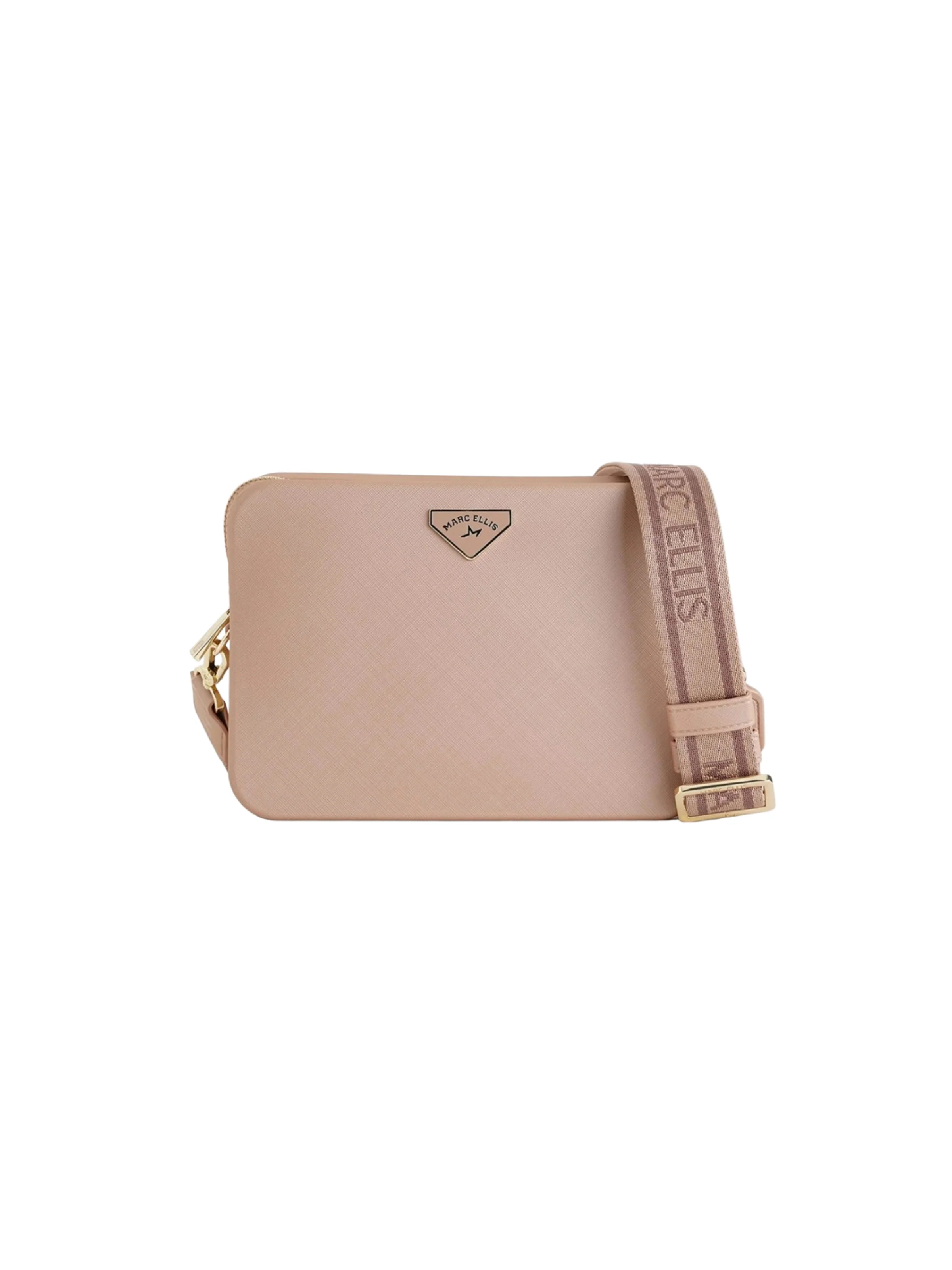 Borsa "Flat Flowe" Marc Ellis marrone