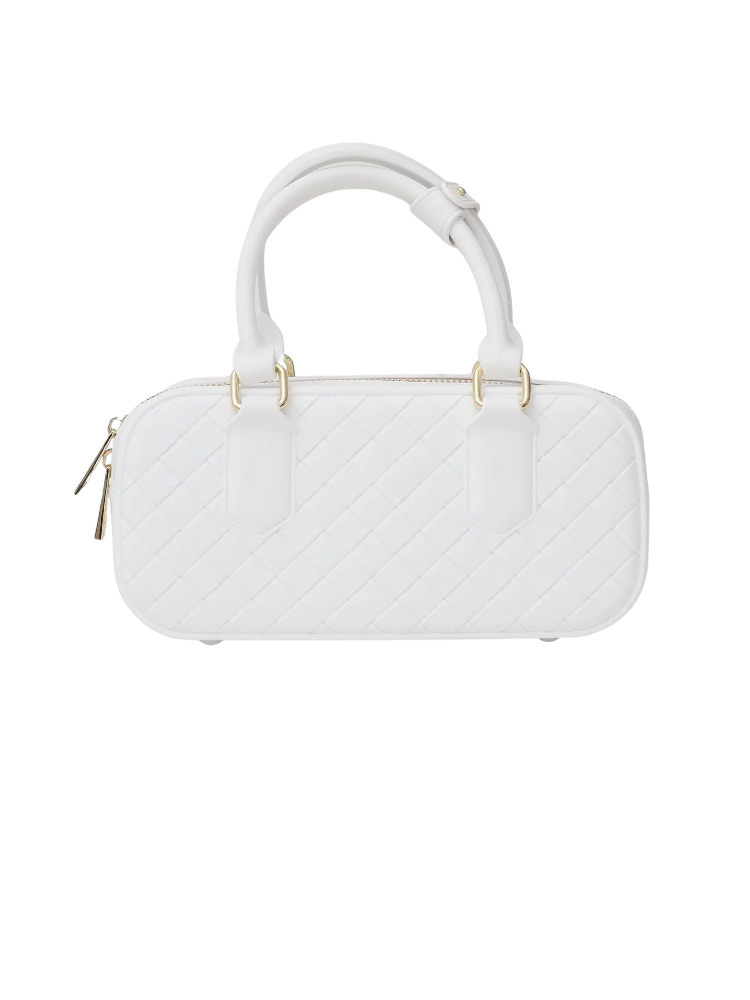 Borsa "Flat Glitty" Marc Ellis bianco latte - Image 3