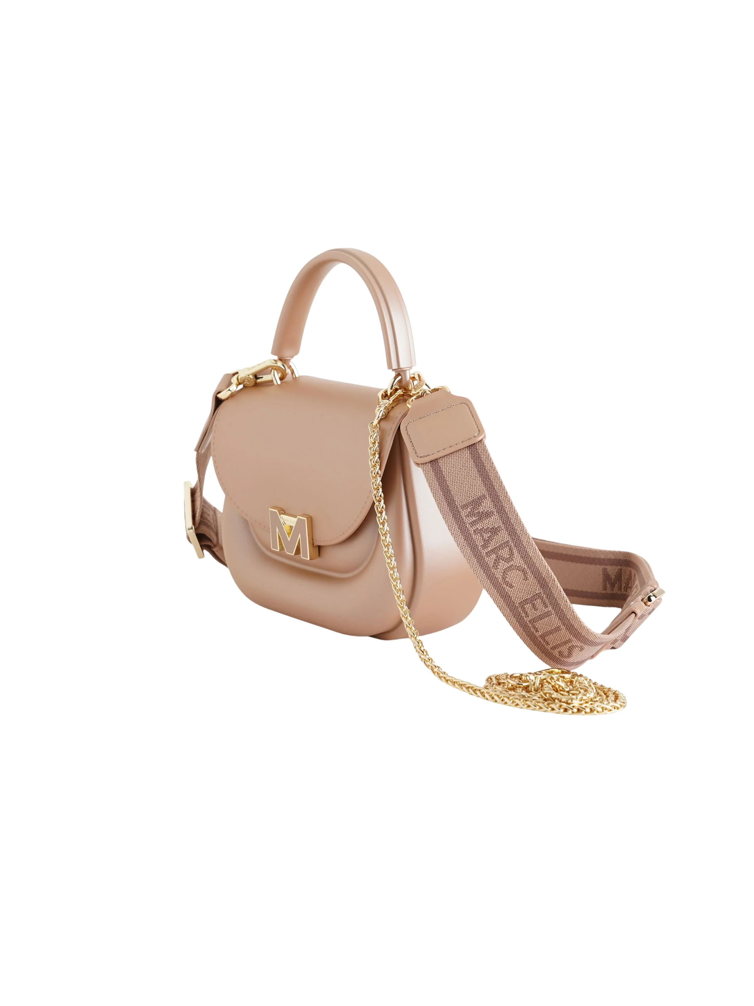 Borsa "Flat Jelly" Marc Ellis marrone - Image 2