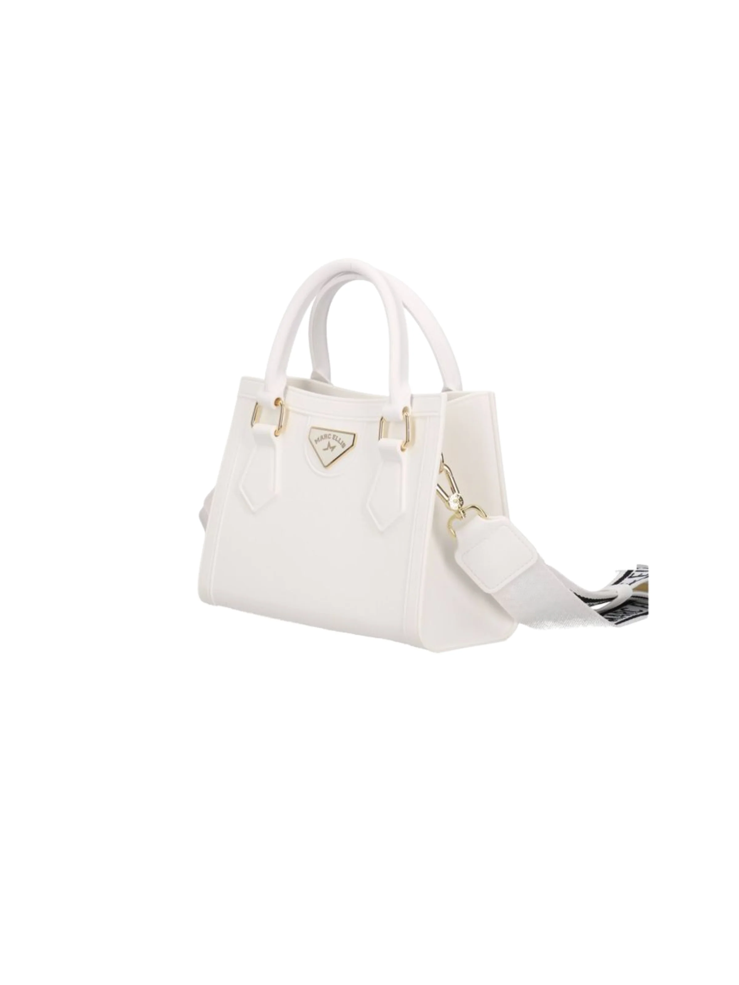 Borsa "Flat Lively S" Marc Ellis bianco latte - Image 2