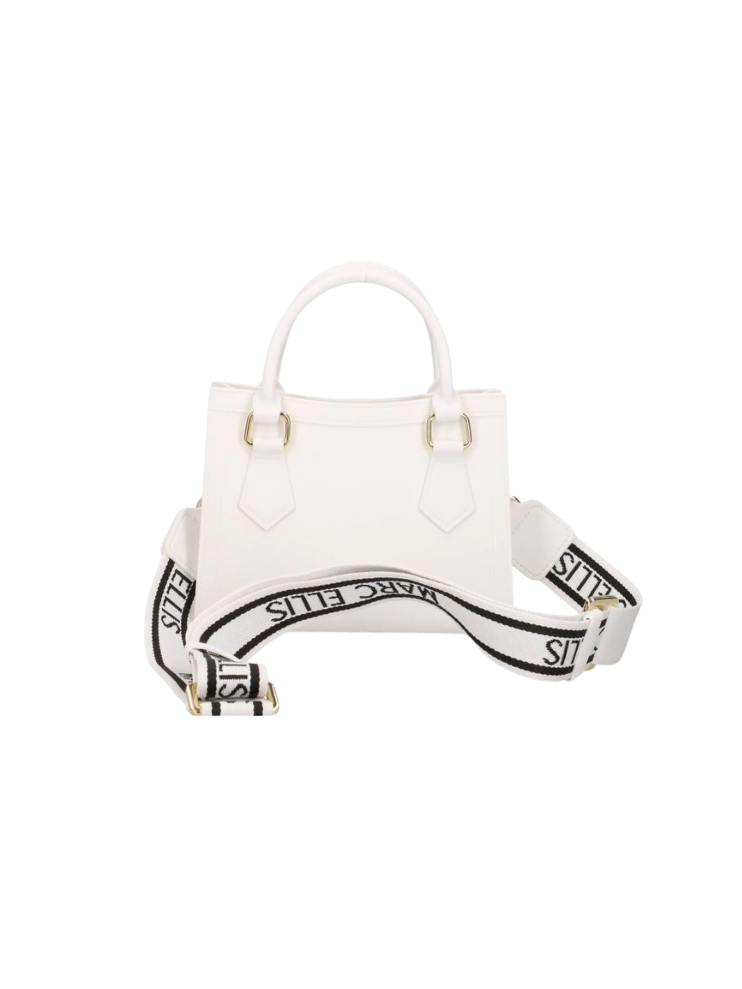 Borsa "Flat Lively S" Marc Ellis bianco latte - Image 3
