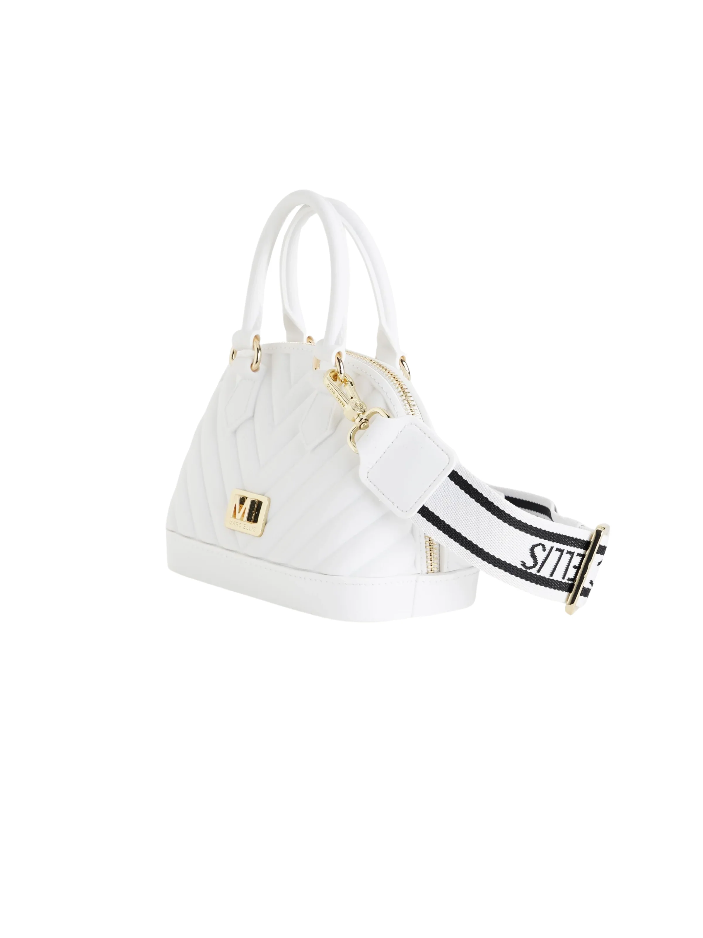 Borsa "Flat Maya M" Marc Ellis bianca - Image 2