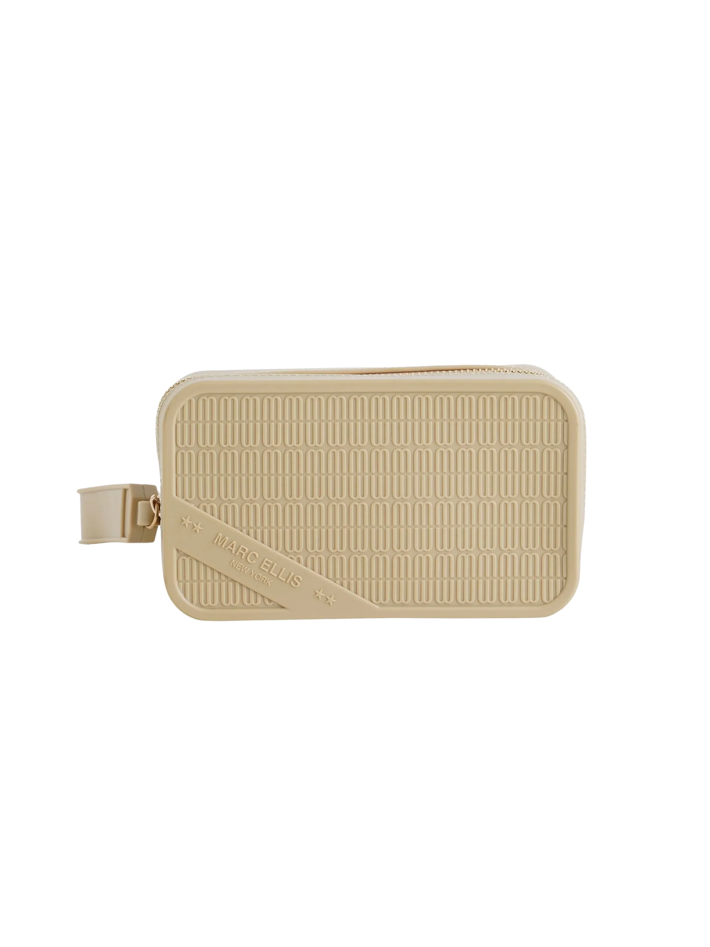Borsa "Flat Snap" Marc Ellis beige