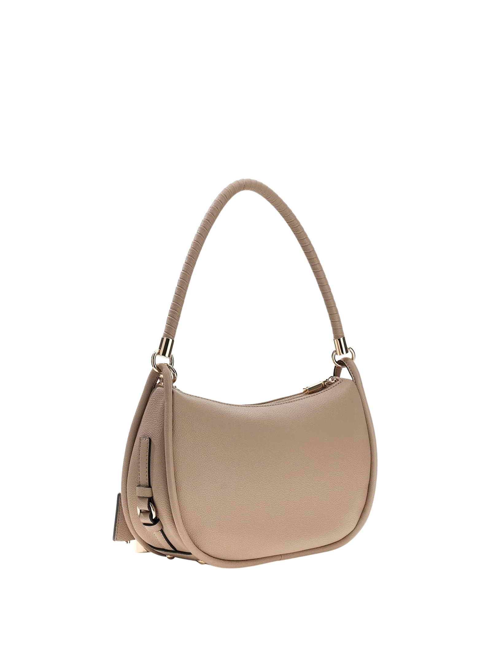 Borsa Guess taupe con dettaglio nappina - Image 2