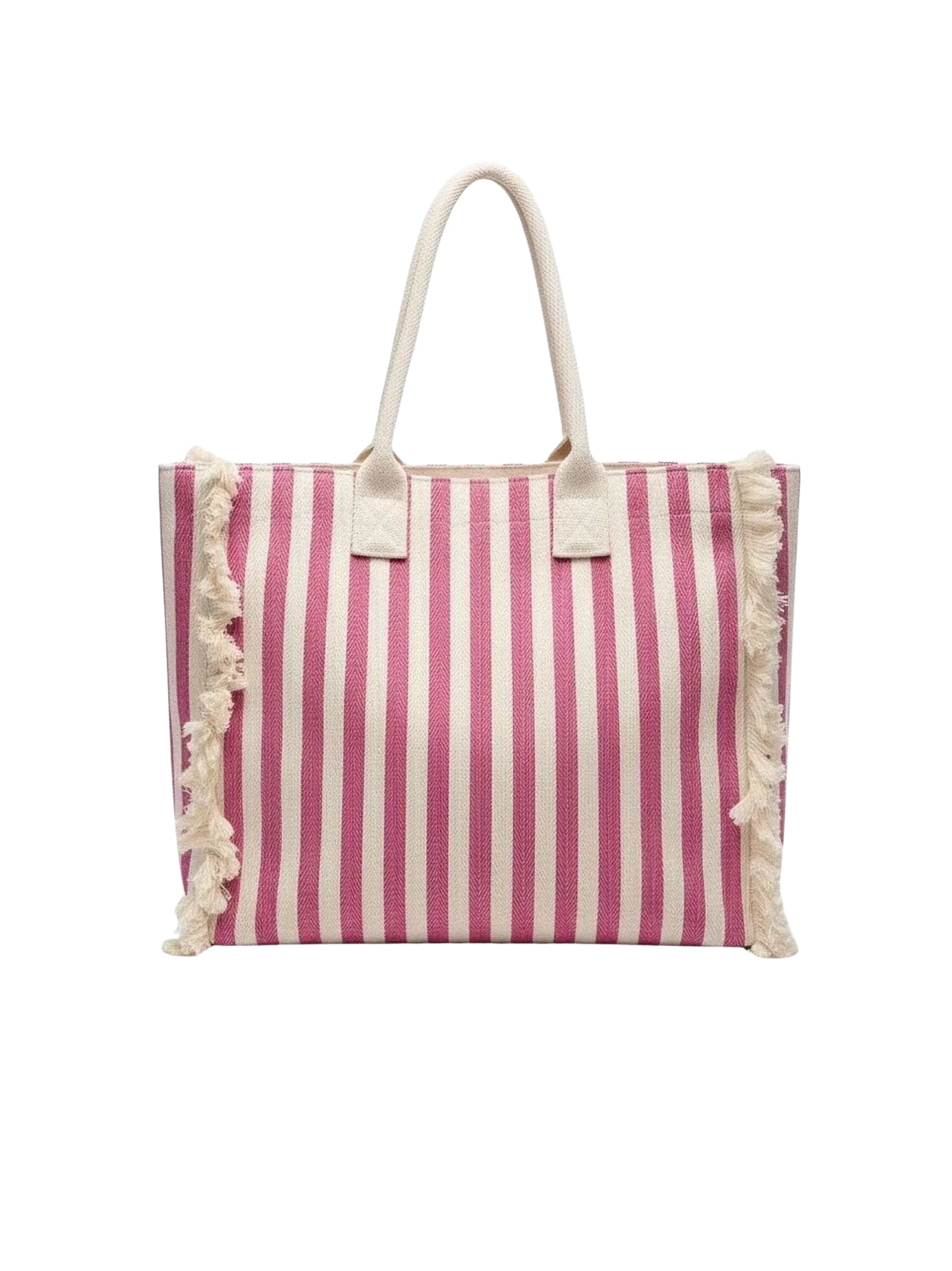 Borsa "Joan" Marc Ellis rosa a righe - Image 2