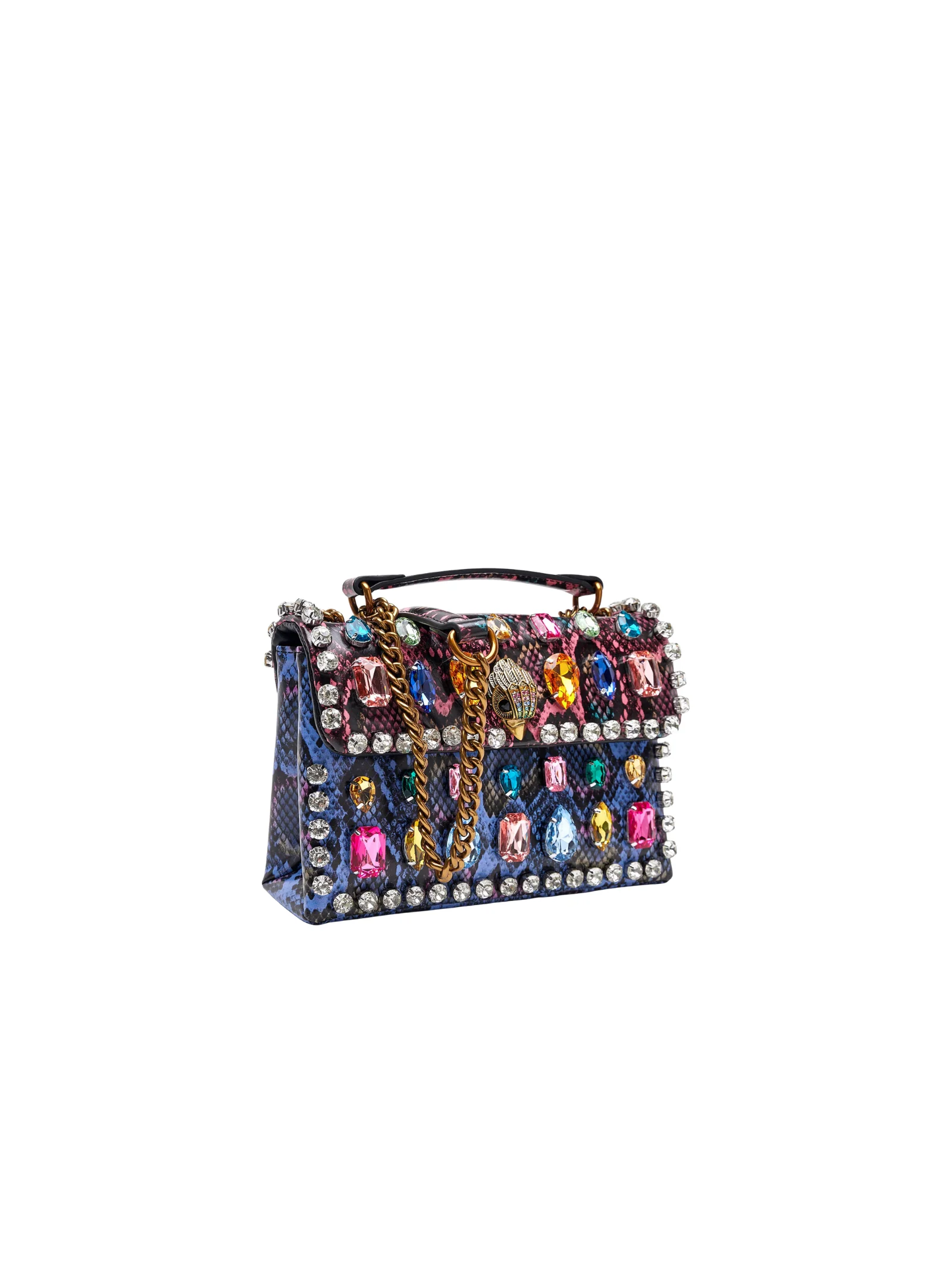 Borsa "Kensington Gem-Hoter" Kurt Geiger pitonata con gioielli - Image 2