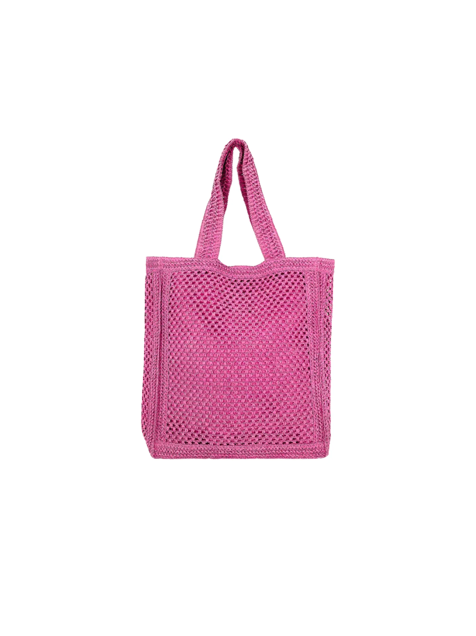 Borsa mare crochet Me Fui fucsia - Image 2