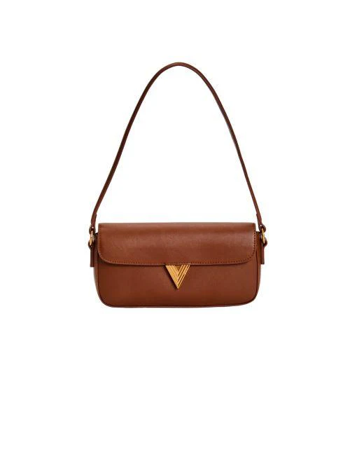 Borsa "Pencil" Vicolo marrone fondente