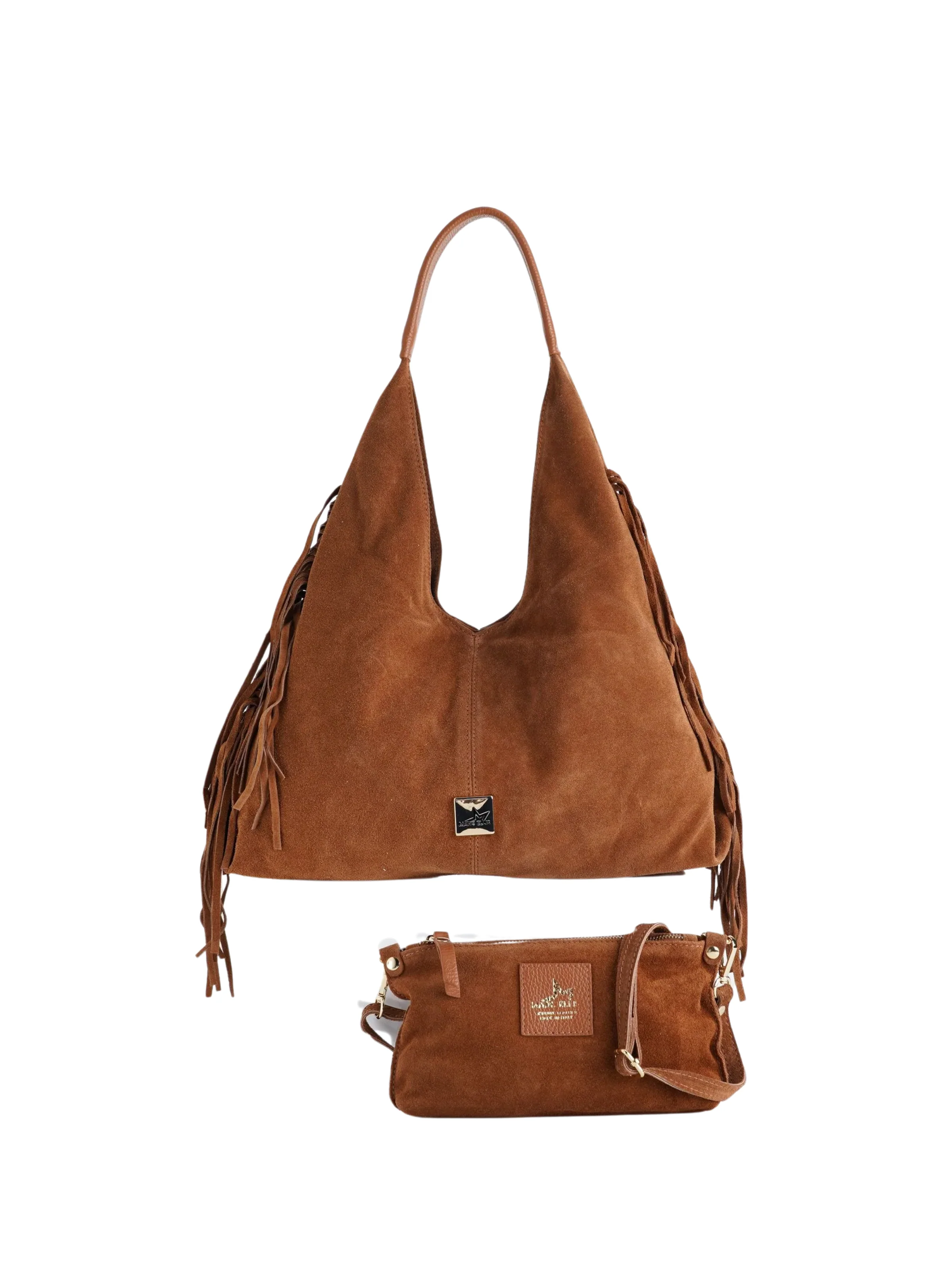 Borsa "Reanna M " Marc Ellis in suede marrone - Image 2