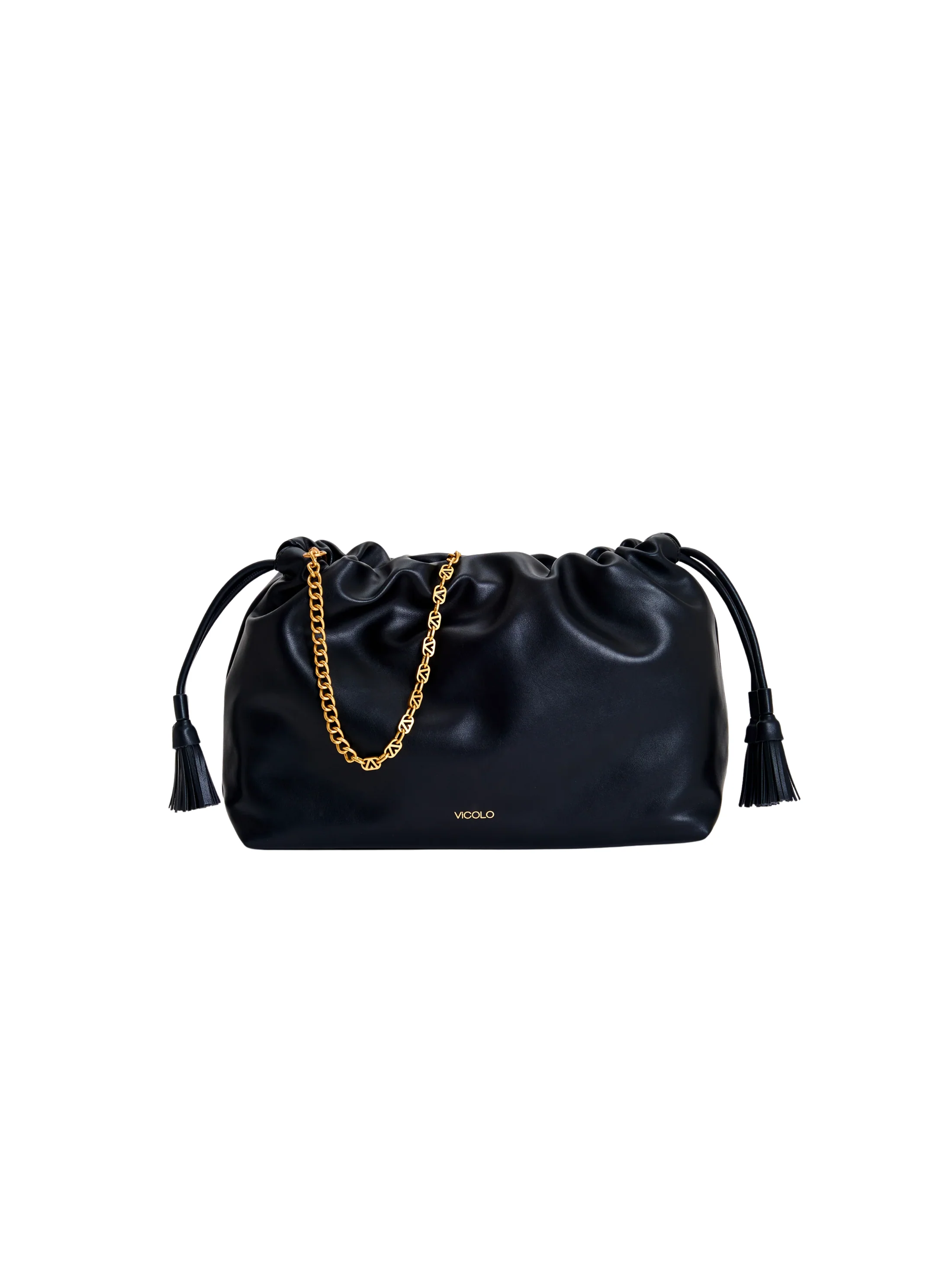 Borsa "Tassel" Vicolo nera