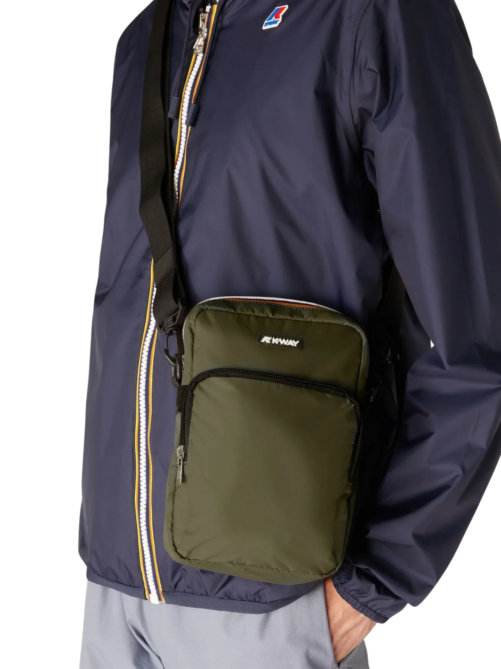 Borsello "Erloy" K-Way verde - Image 3