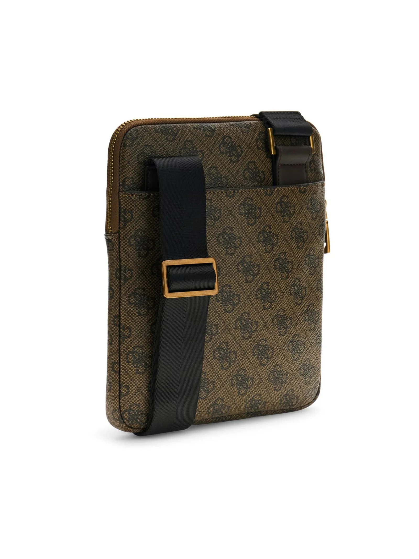 Borsello Guess marrone scuro con logo 4G all over - Image 2
