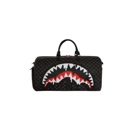 Borsone "Dripping Sharks in Paris Duffle" Sprayground nero