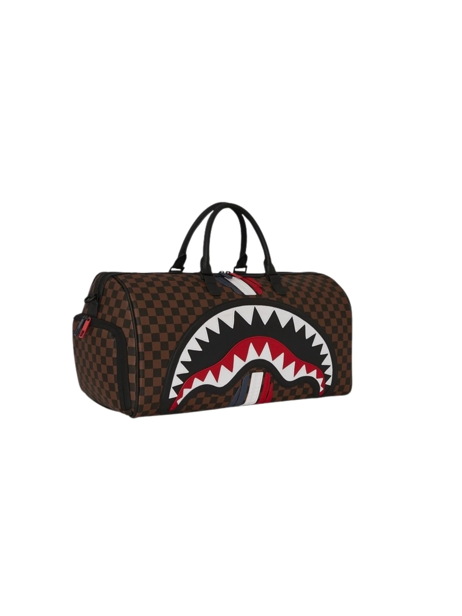 Borsone "machine francaise duffel" Sprayground marrone - Image 2