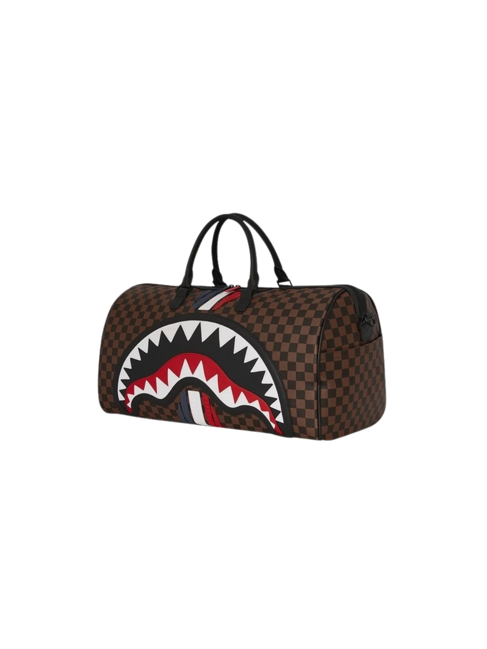 Borsone "machine francaise duffel" Sprayground marrone - Image 3