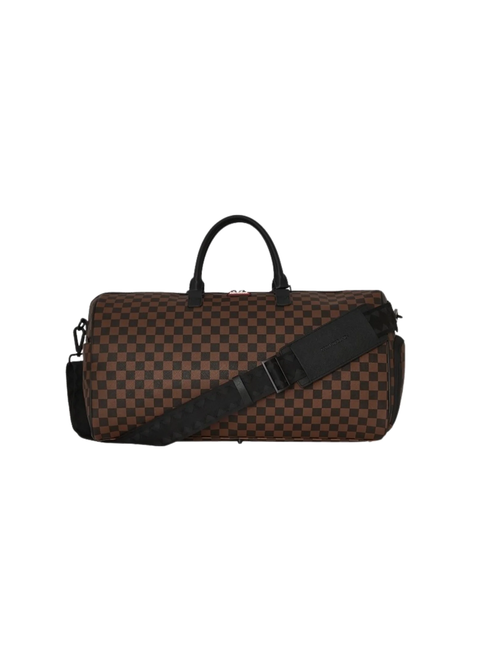 Borsone "machine francaise duffel" Sprayground marrone - Image 4
