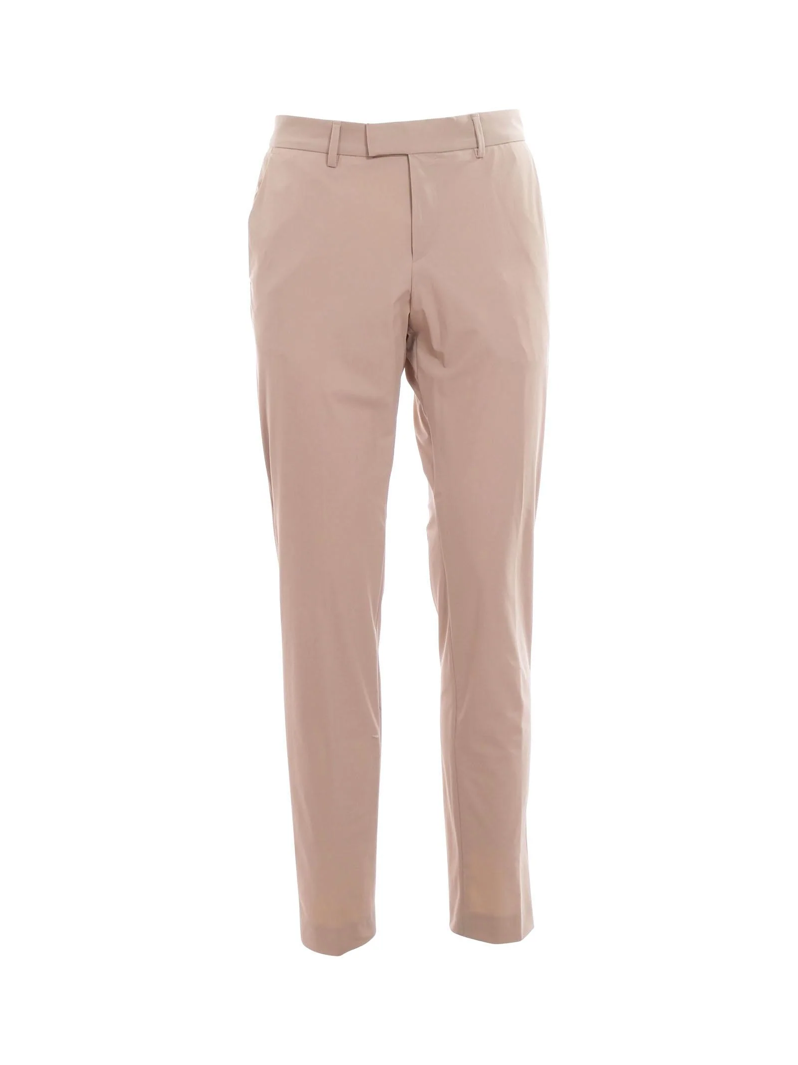 Abito Boss beige slim-fit in tessuto tecnico stretch - Image 4