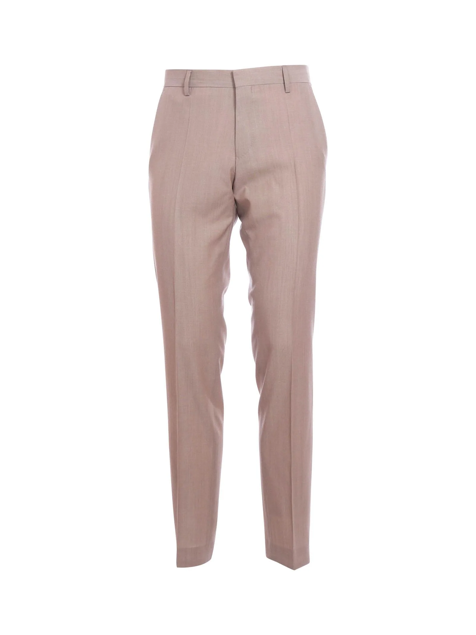 Abito Boss slim fit in misto lana beige - Image 4
