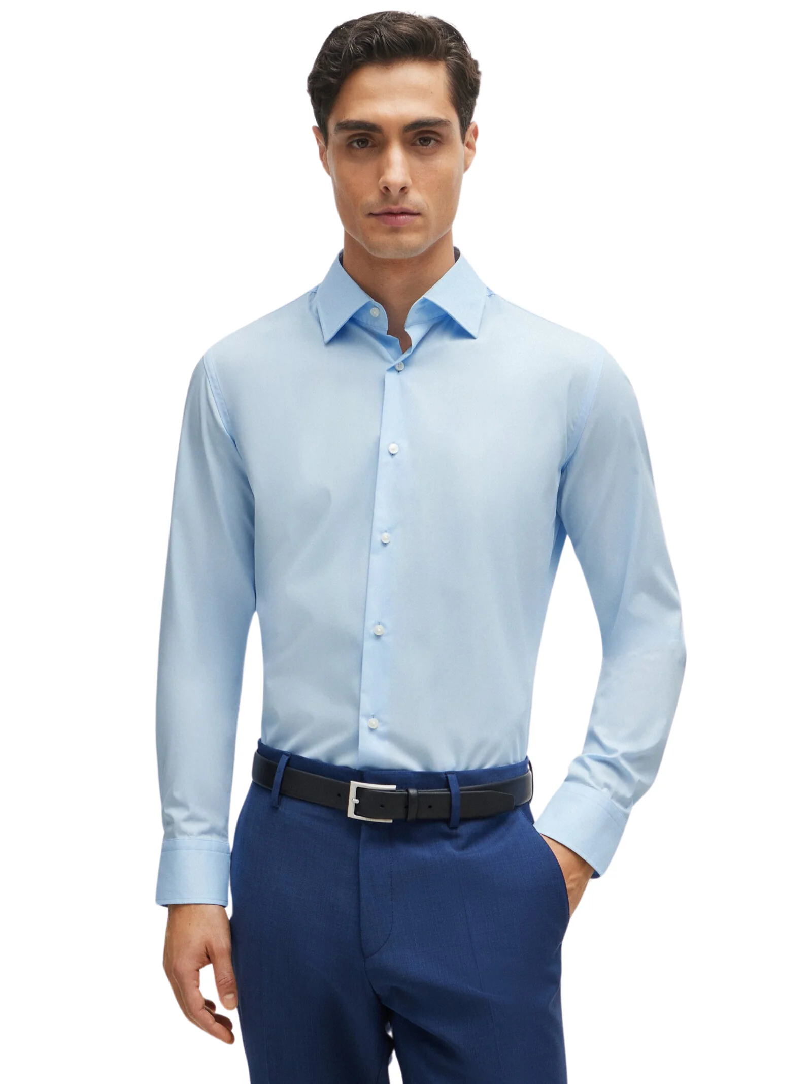 Camicia Boss azzurra - Image 2