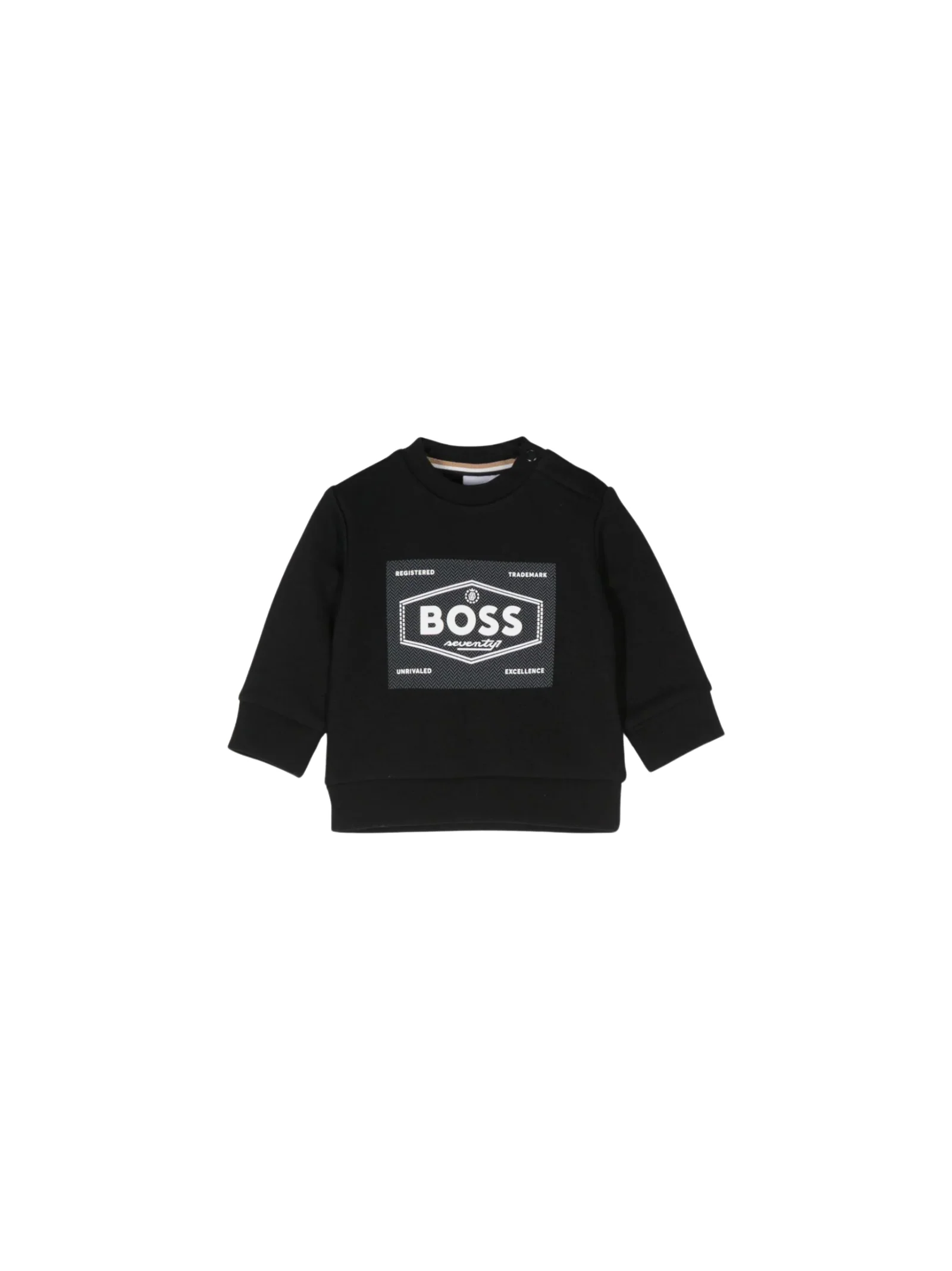 Felpa jersey Boss nera