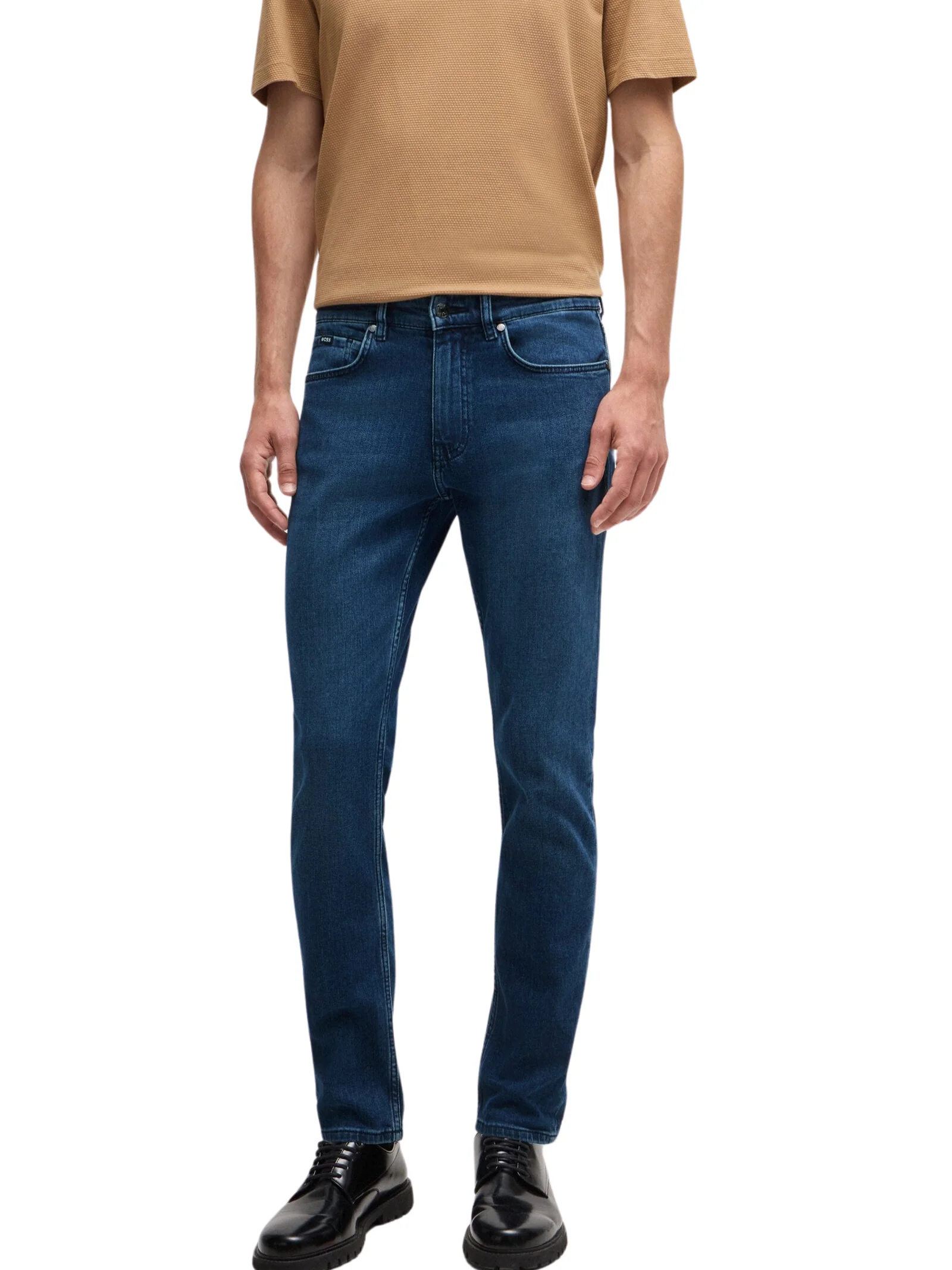 Jeans slim fit Boss blu in denim - Image 2