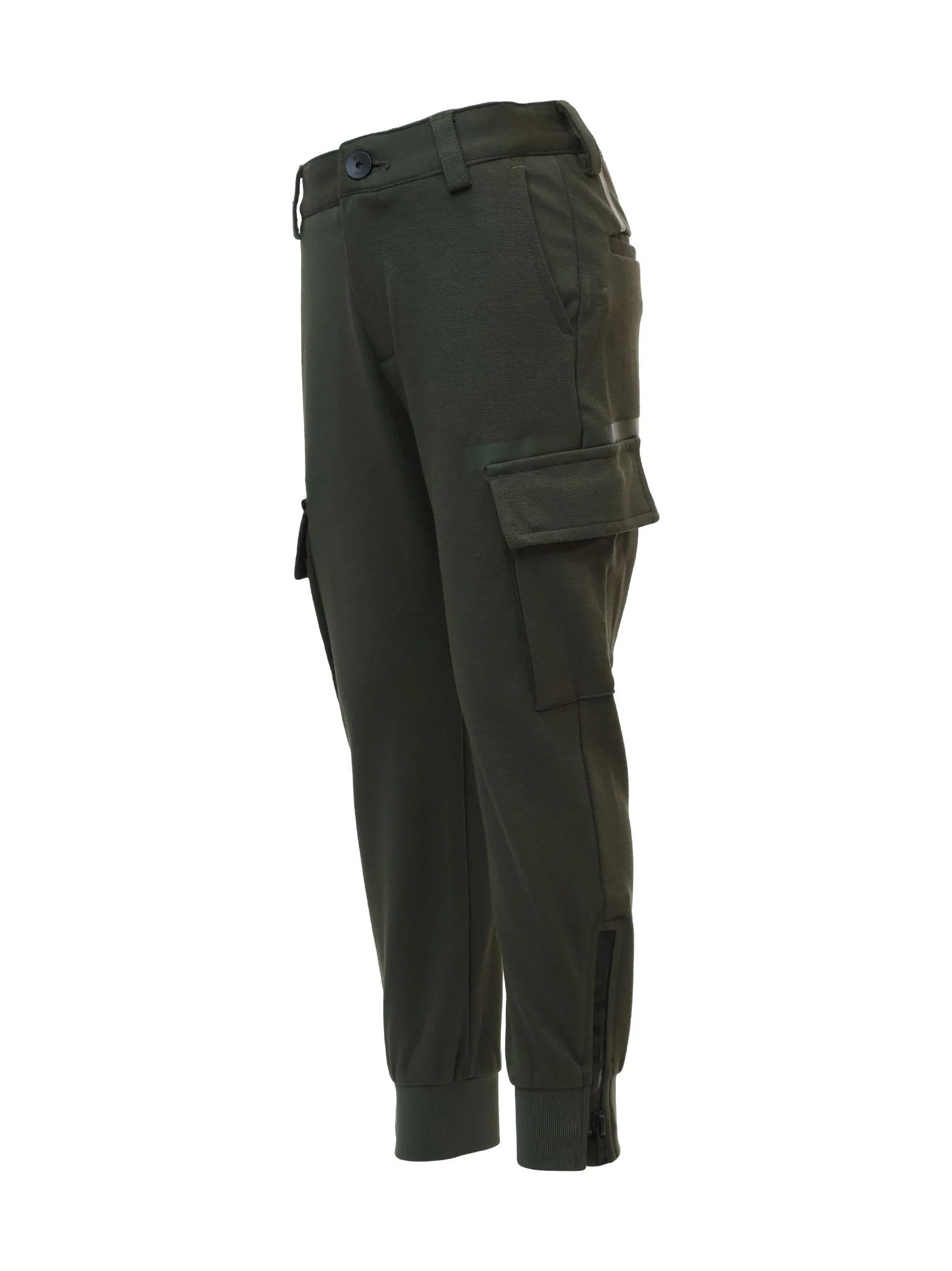 Pantalone cargo verde militare - Image 2