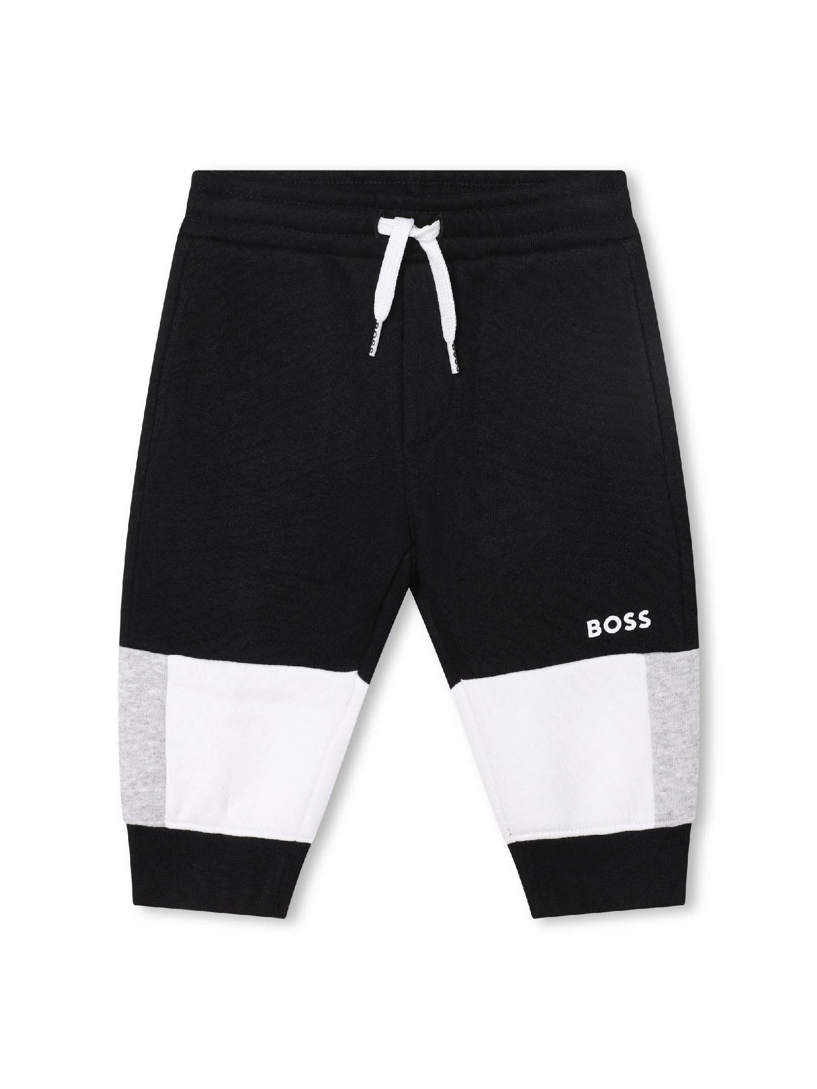 Pantalone tuta con blocchi di colore