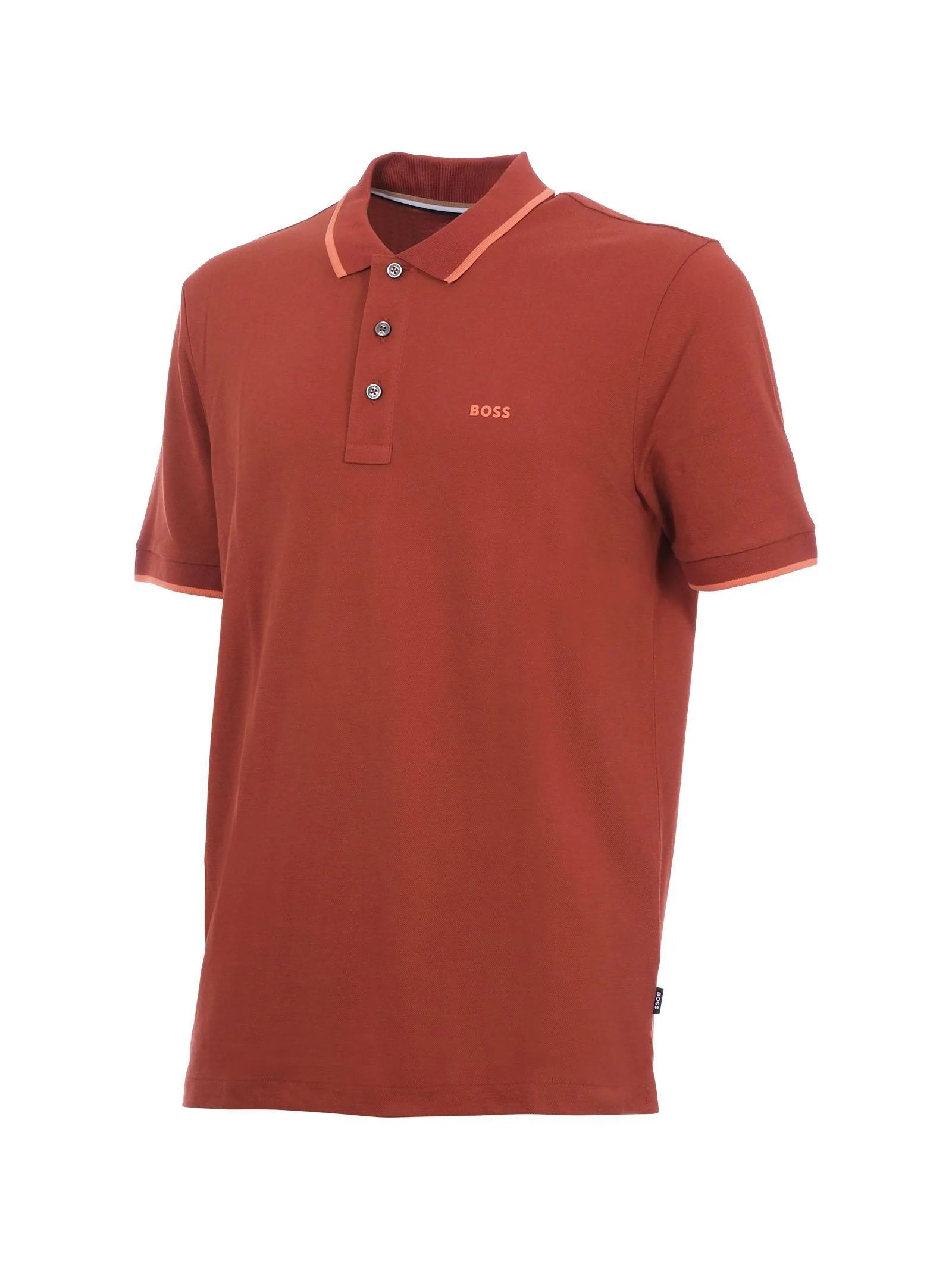 Polo in piquè Boss arancione - Image 2