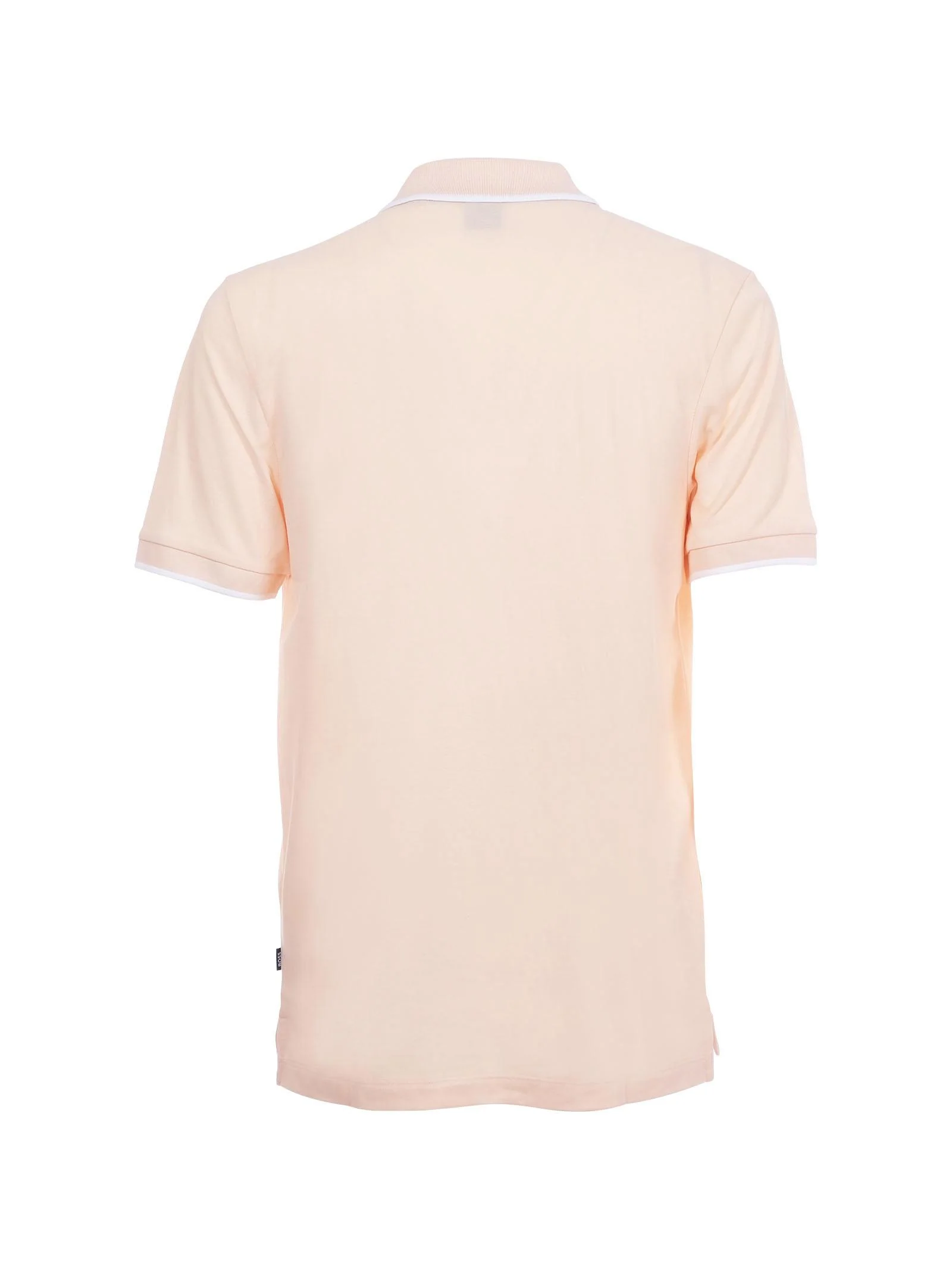 Polo in piquè Boss arancione chiaro - Image 3
