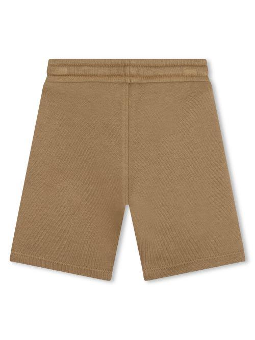 Shorts con coulisse beige scuro - Image 2