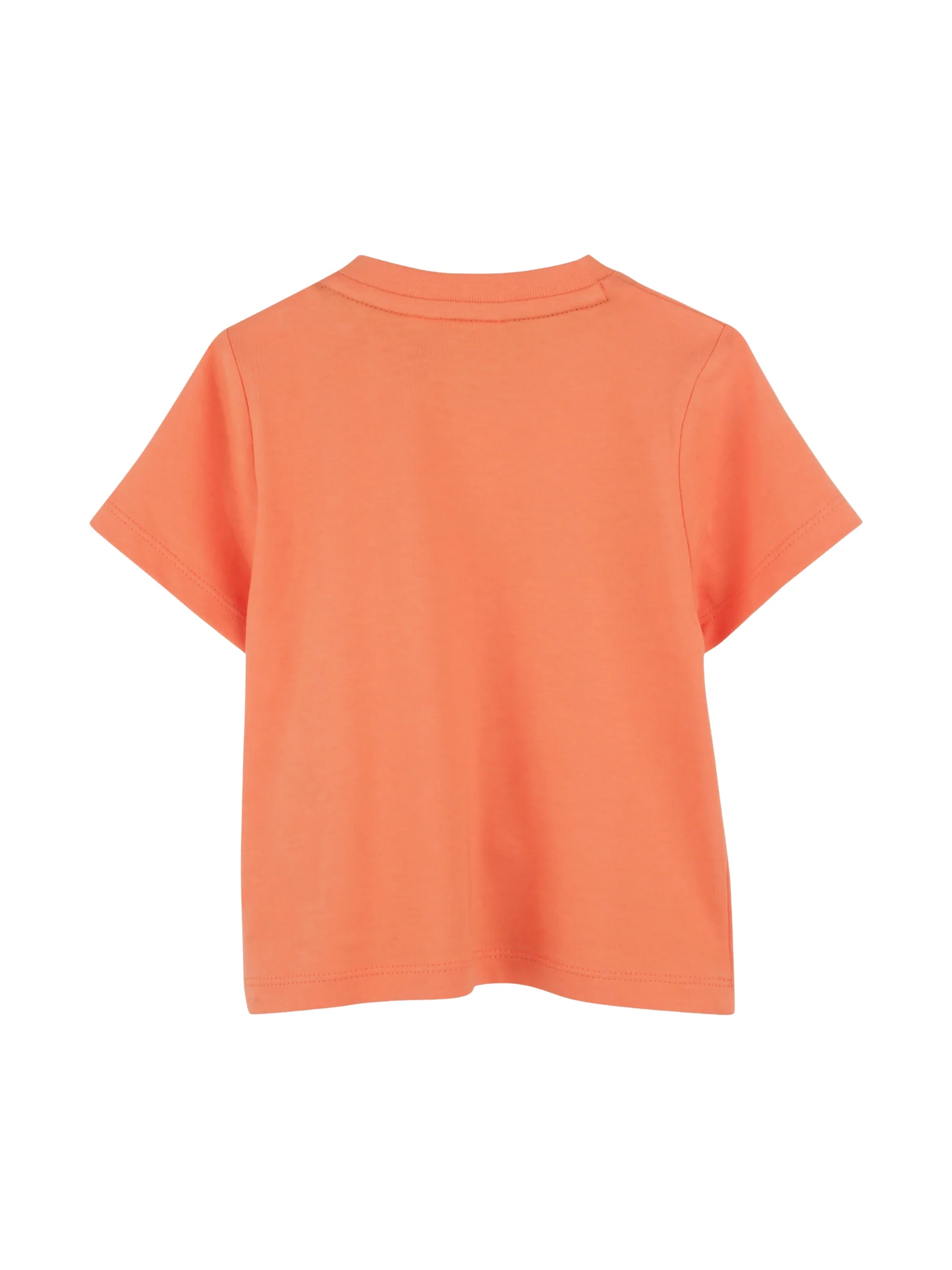 T-Shirt Boss arancione con logo frontale - Image 2