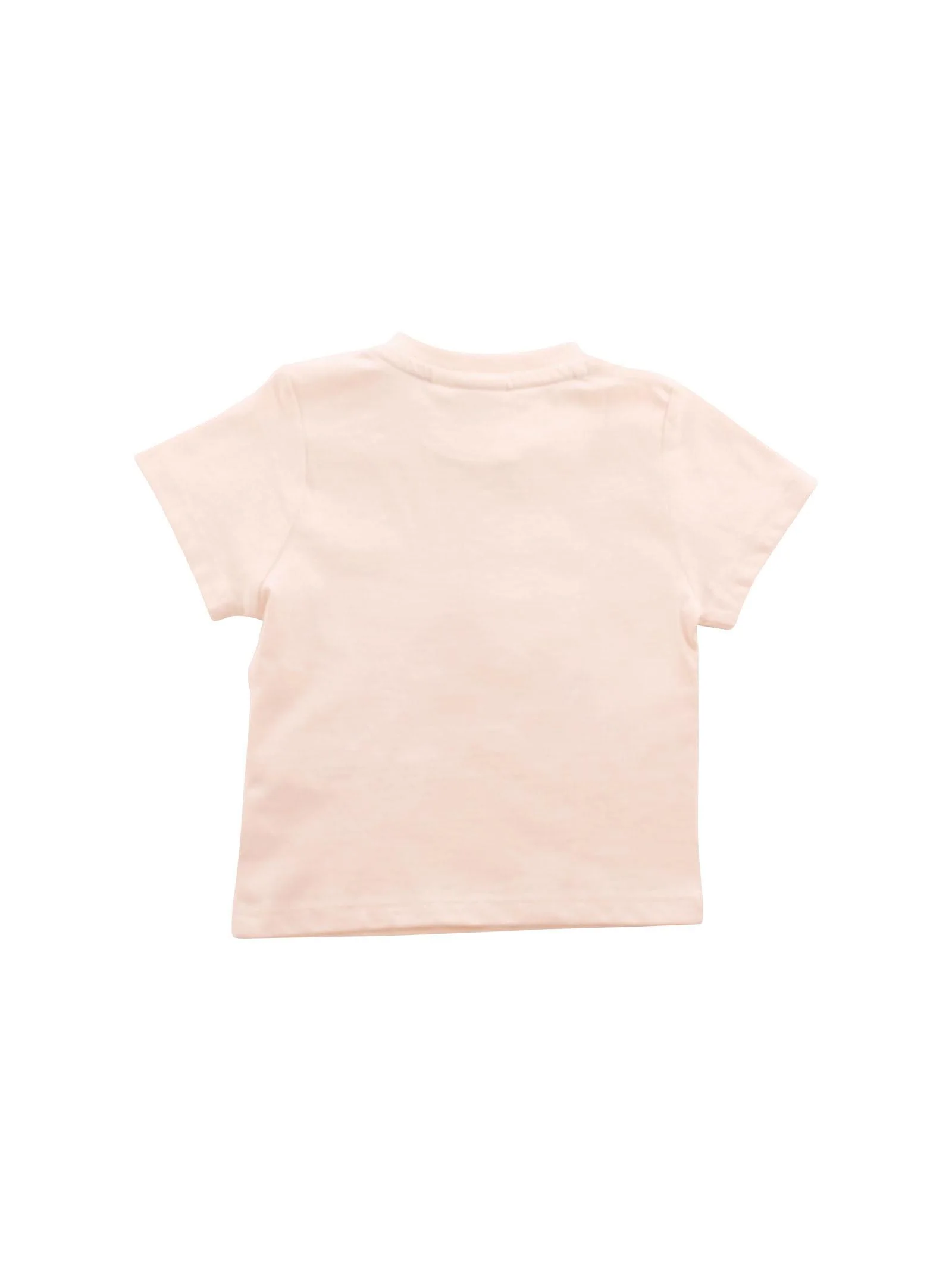 T-Shirt Boss beige chiaro con logo contornato - Image 2