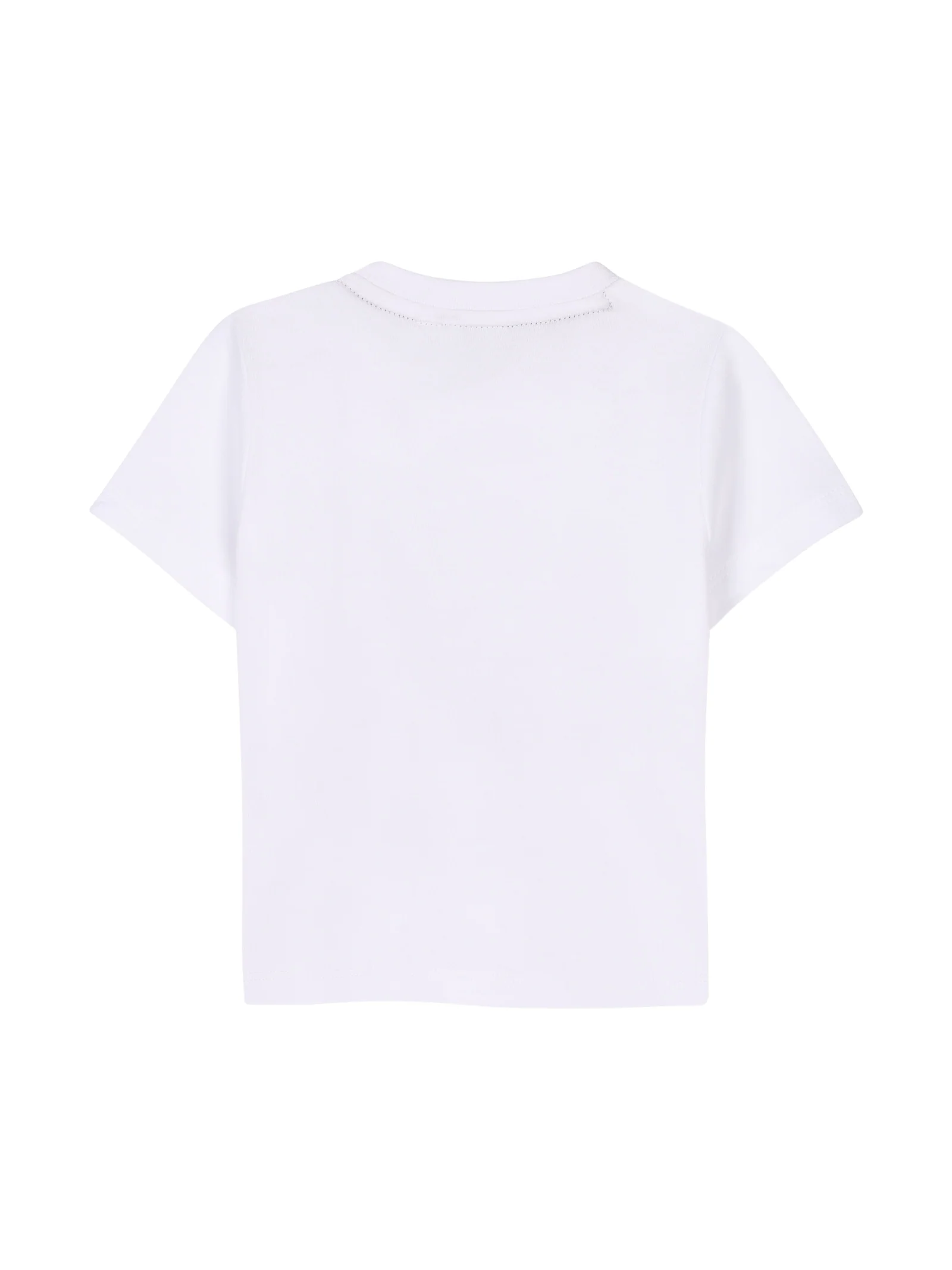 T-Shirt Boss bianca con tre stampe di testo BOSS con dettagli grafici - Image 2