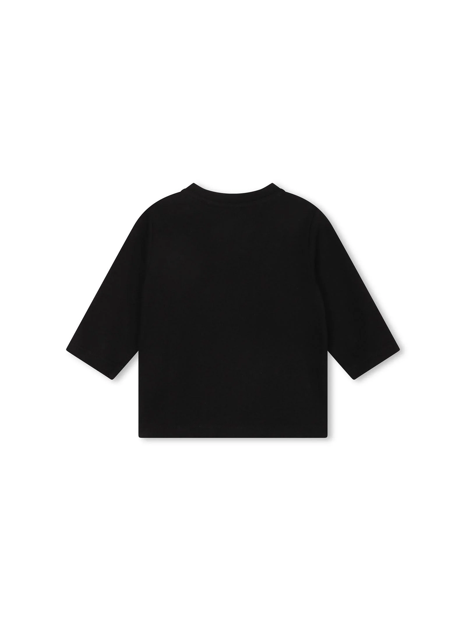 T-shirt nera manica lunga - Image 2