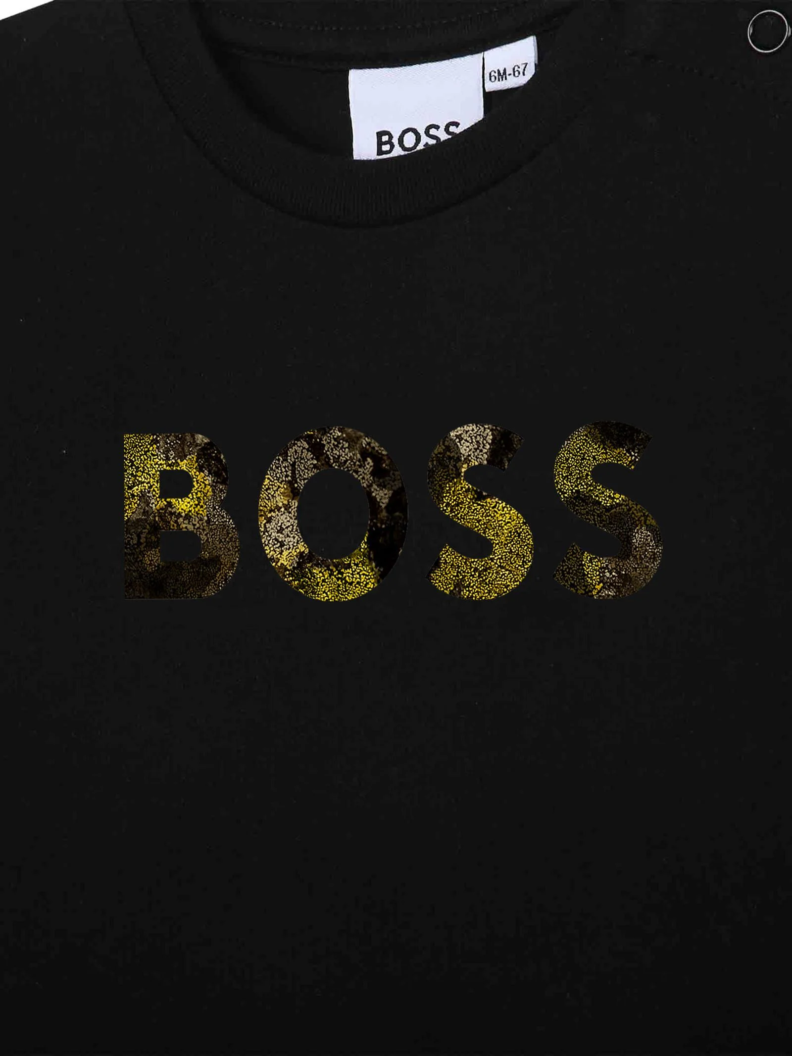 T-shirt nera manica lunga - Image 3