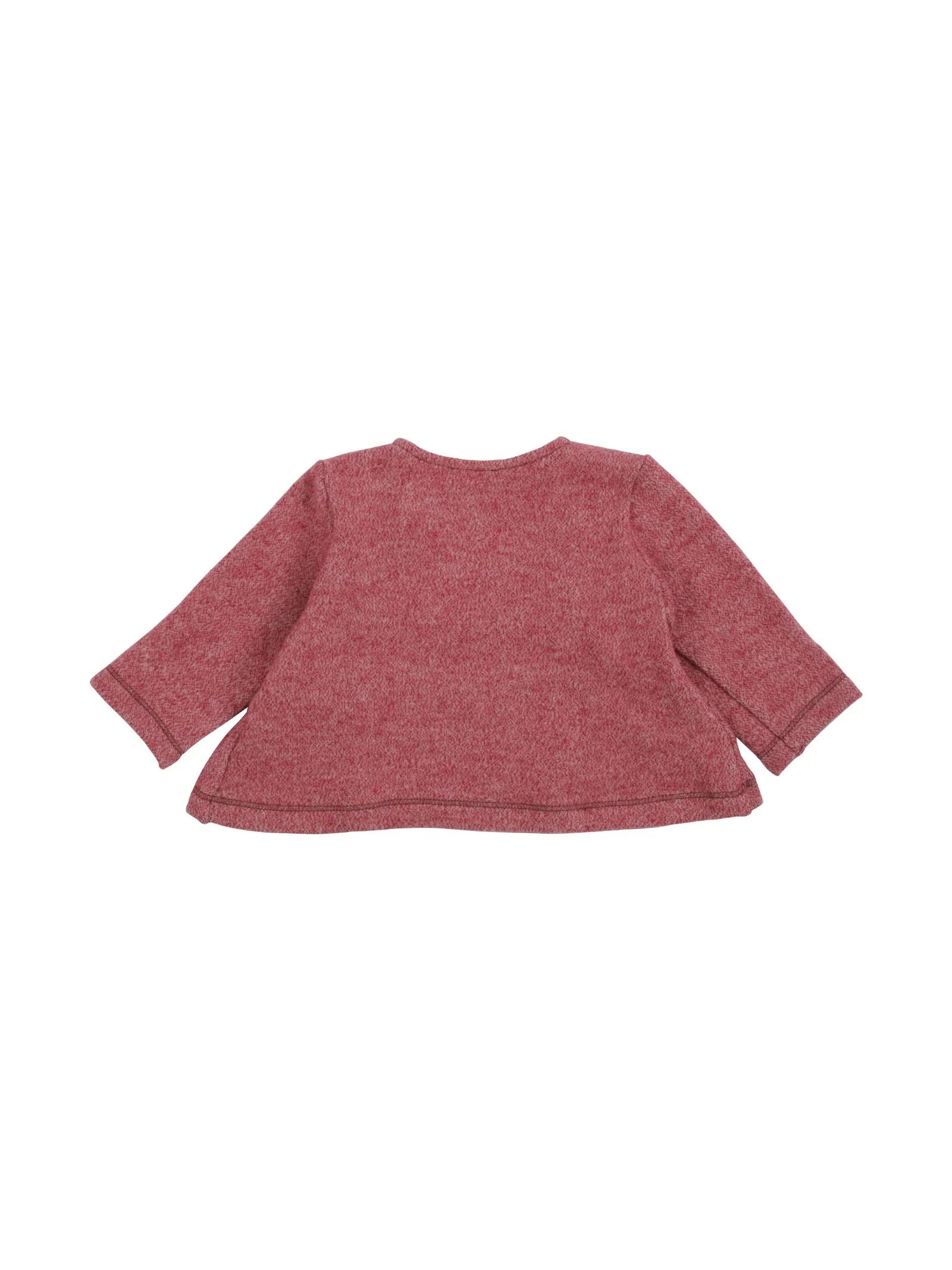 Cardigan a incrocio fragola - Image 2