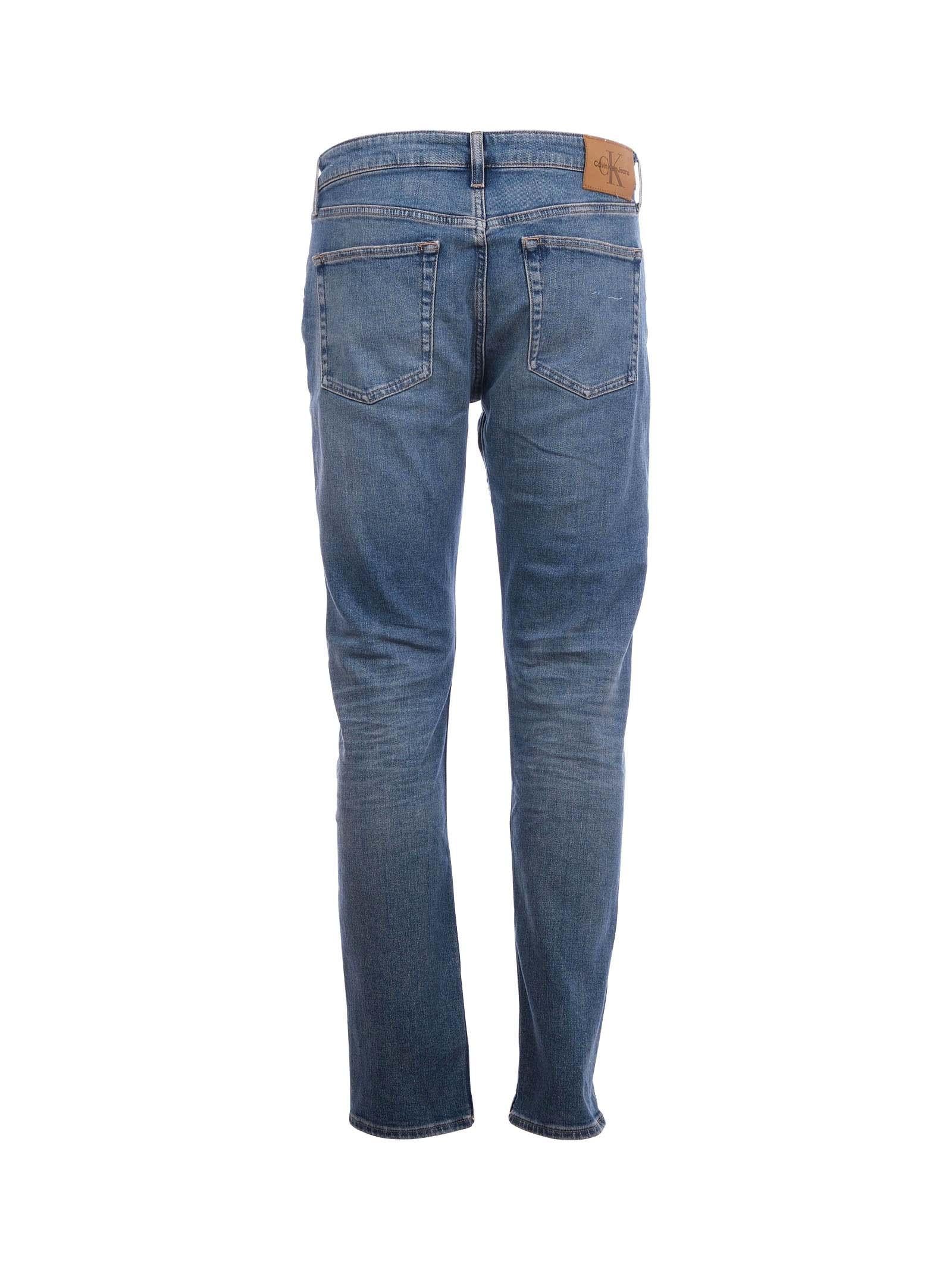 Jeans slim tapered Calvin Klein blu - Image 3